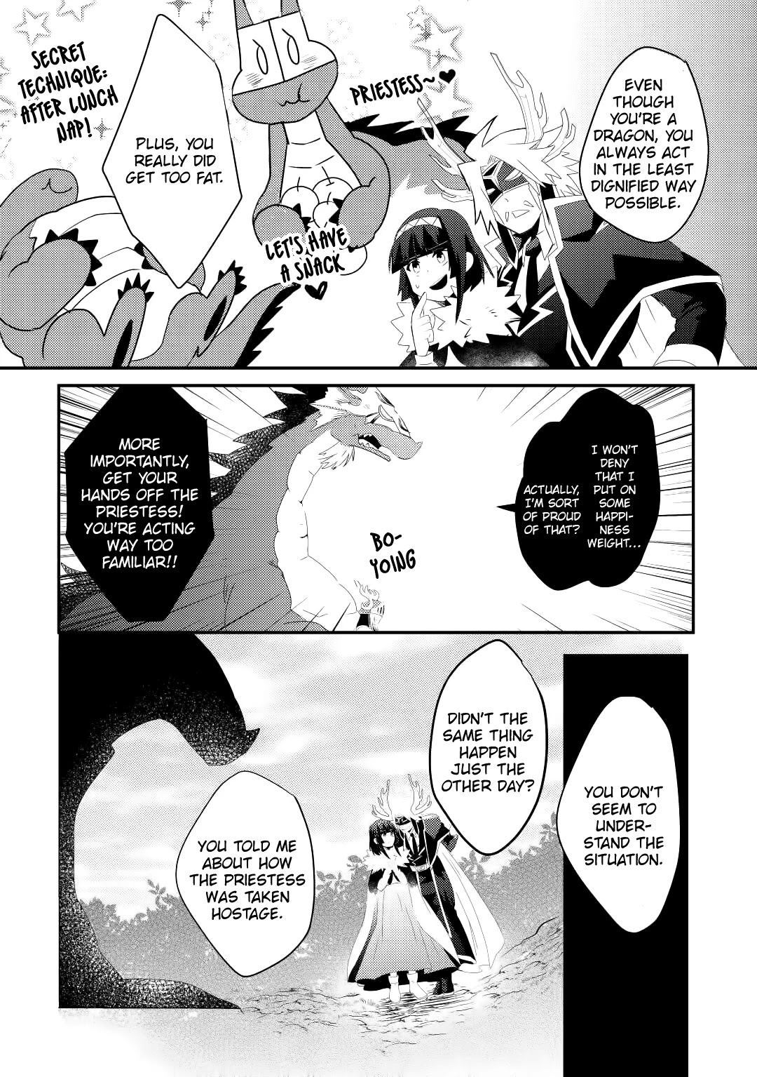 The Dragon And The Dragon Slayer Priestess Chapter 12 page 9 - Chapter 12