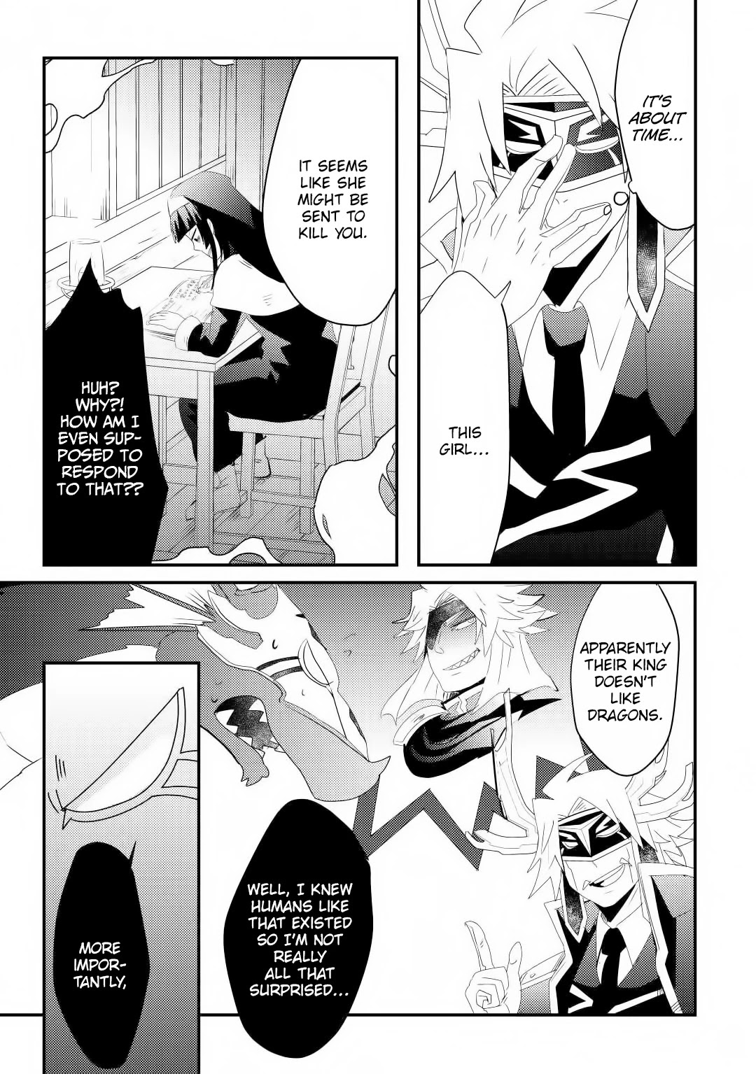 The Dragon And The Dragon Slayer Priestess Chapter 13 page 28 - Chapter 13