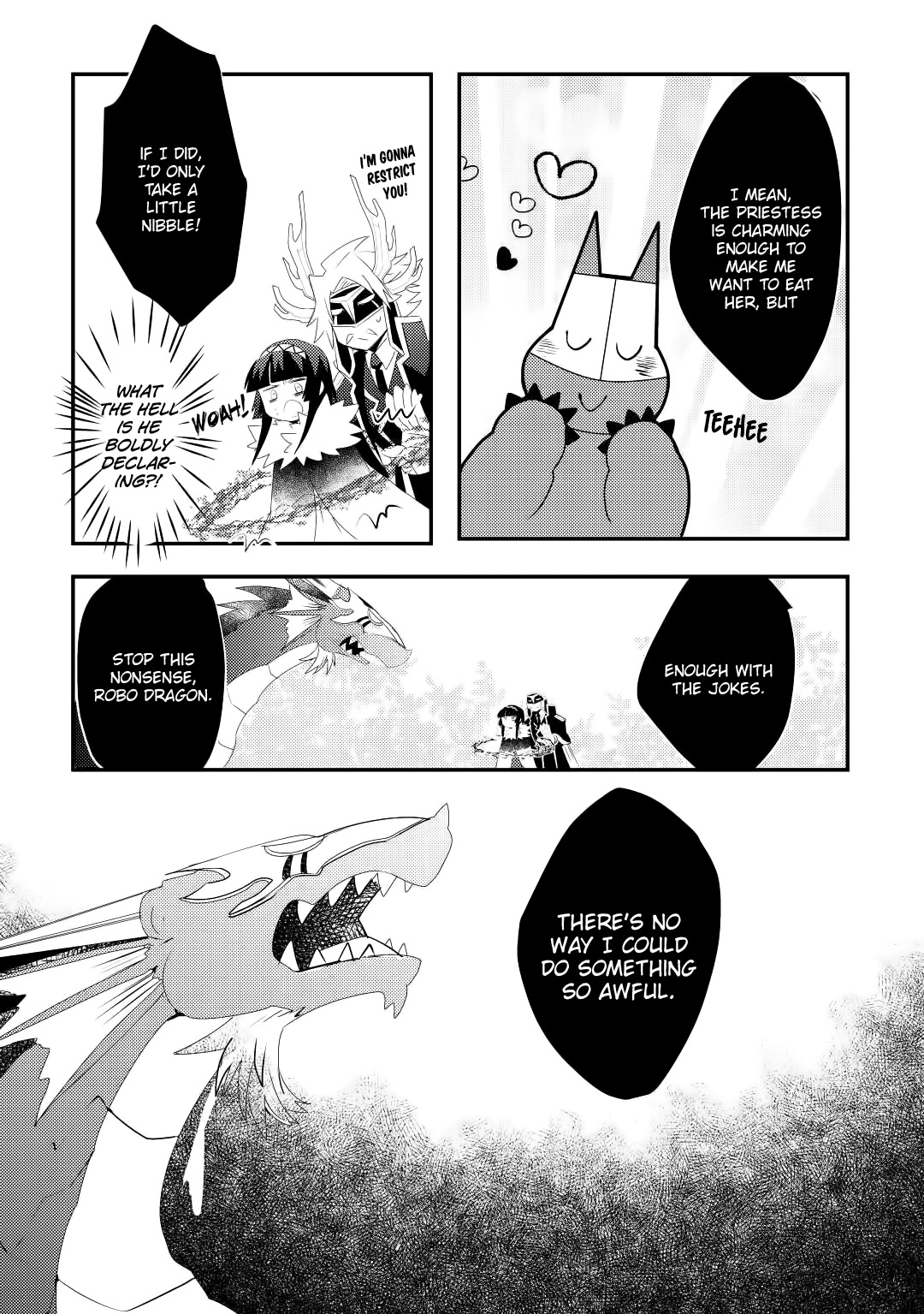 The Dragon And The Dragon Slayer Priestess Chapter 13 page 3 - Chapter 13
