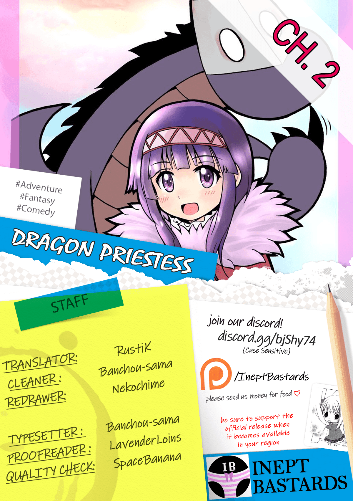 The Dragon And The Dragon Slayer Priestess Chapter 2 page 1 - Chapter 2