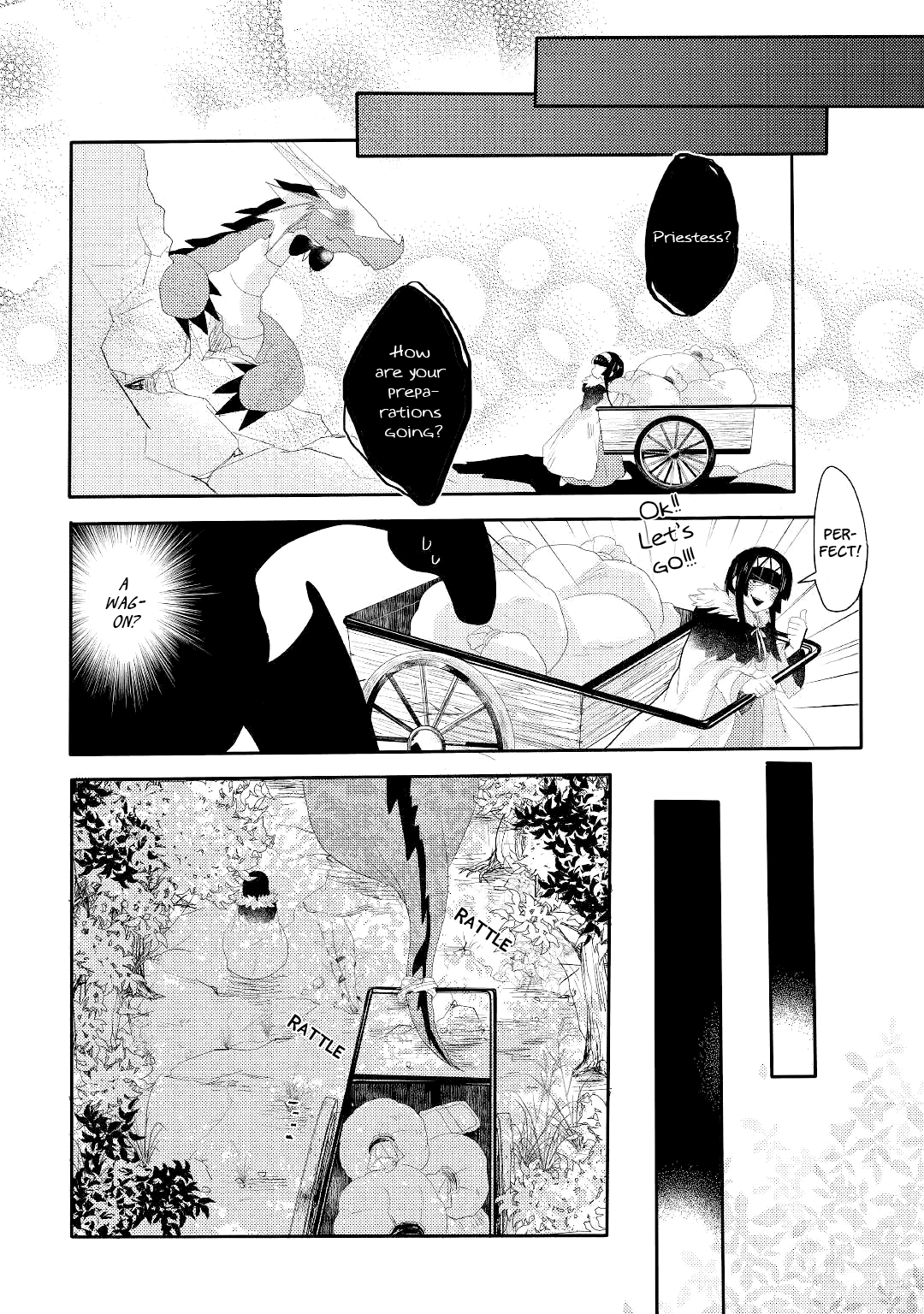 The Dragon And The Dragon Slayer Priestess Chapter 2 page 12 - Chapter 2