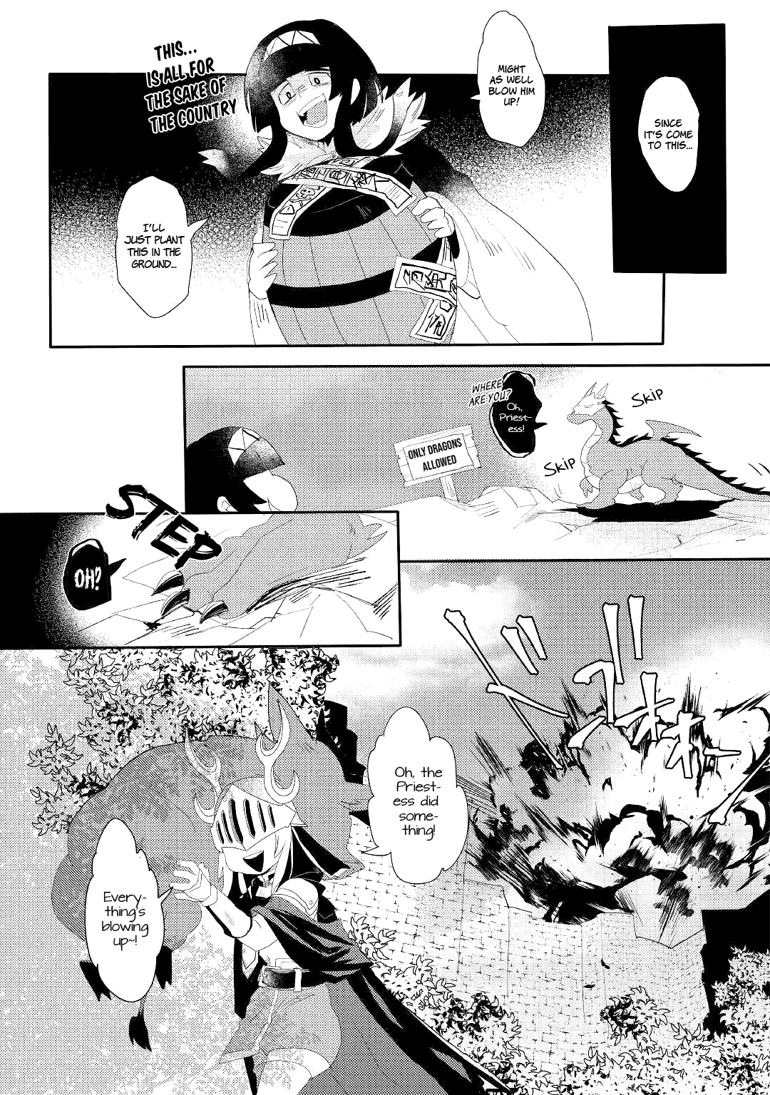 The Dragon And The Dragon Slayer Priestess Chapter 2 page 4 - Chapter 2