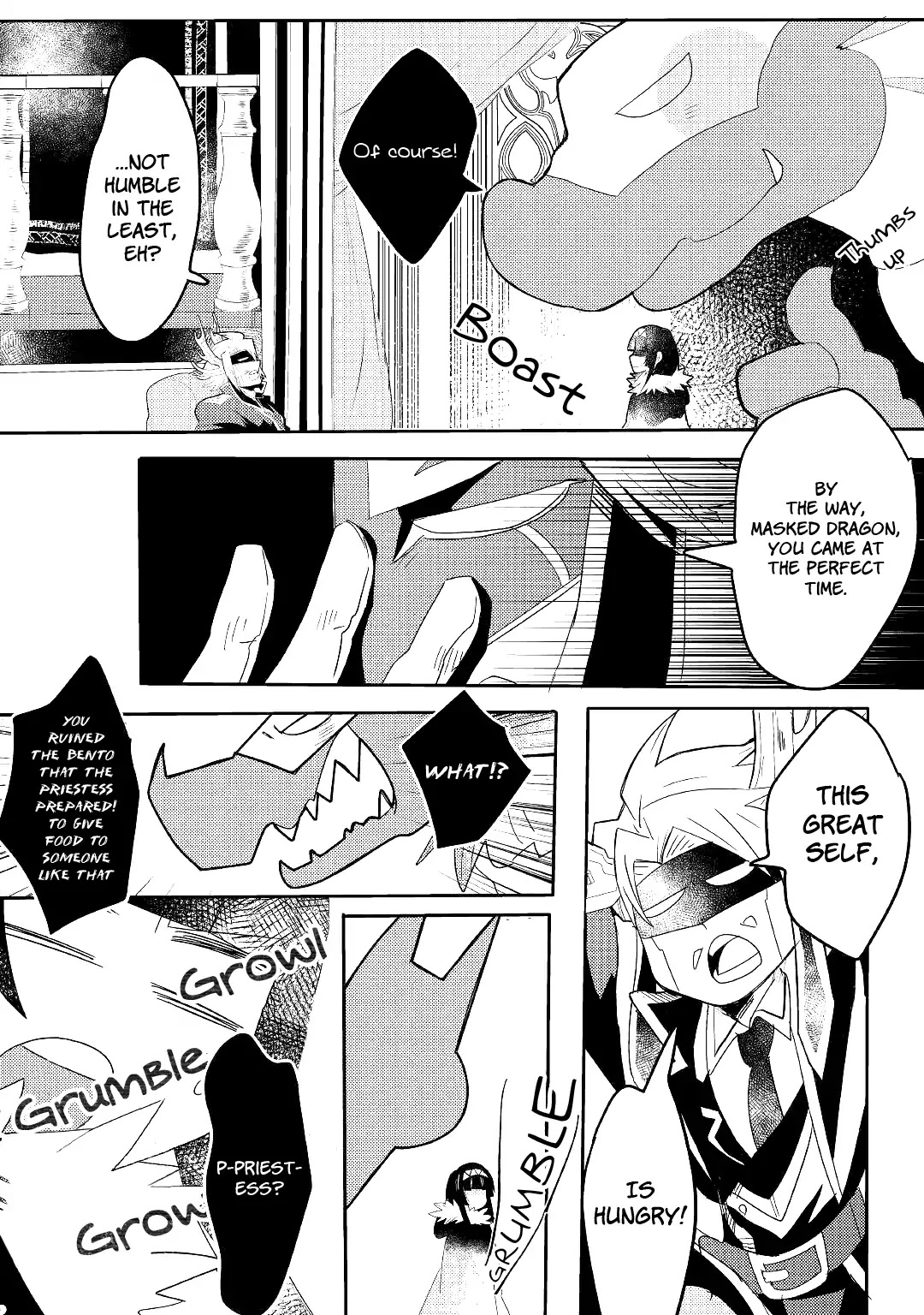 The Dragon And The Dragon Slayer Priestess Chapter 3 page 11 - Chapter 3