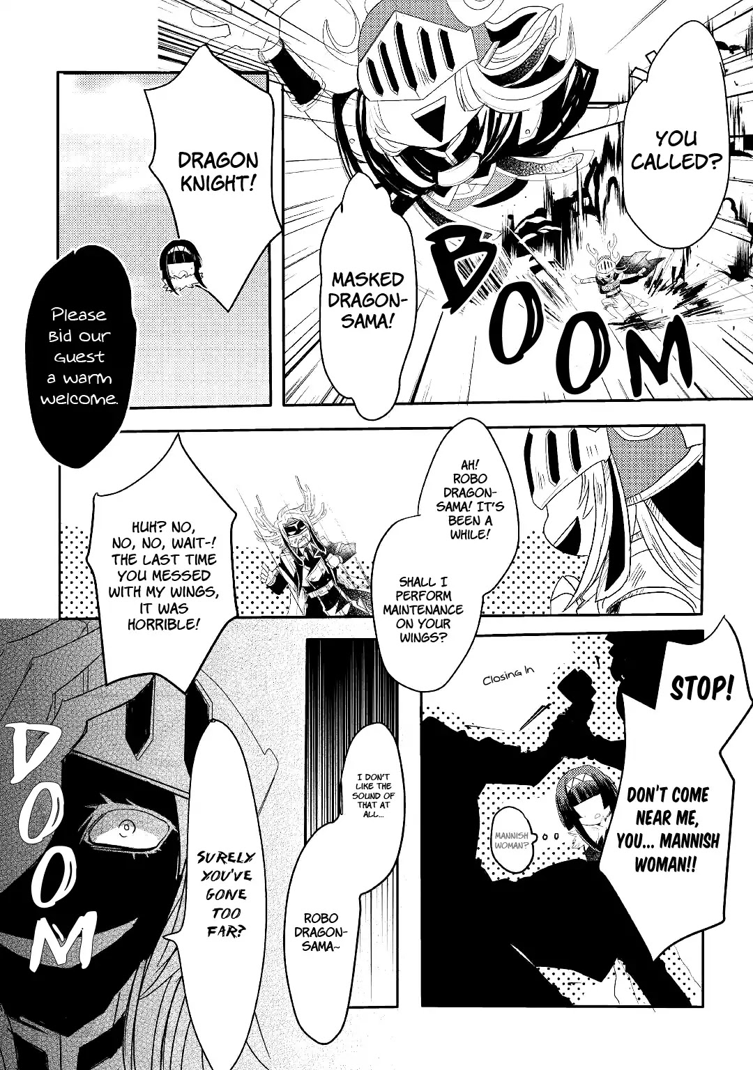 The Dragon And The Dragon Slayer Priestess Chapter 3 page 26 - Chapter 3