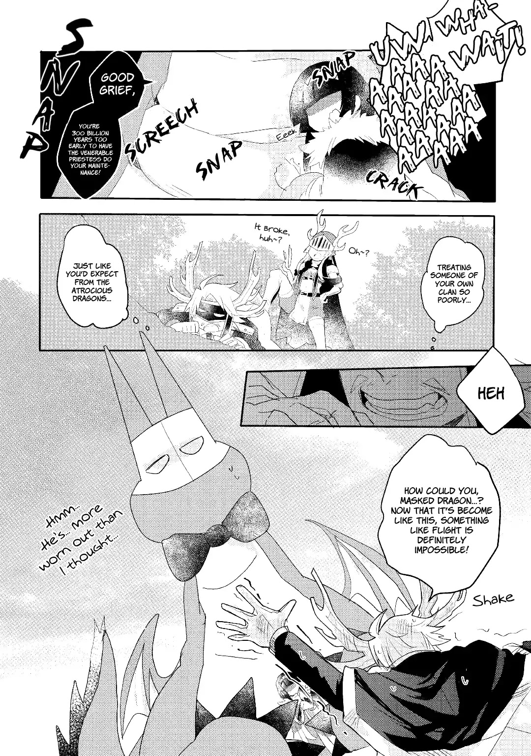 The Dragon And The Dragon Slayer Priestess Chapter 3 page 27 - Chapter 3