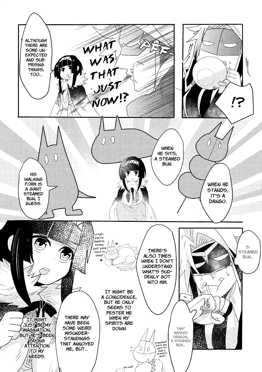 The Dragon And The Dragon Slayer Priestess Chapter 3 page 8 - Chapter 3