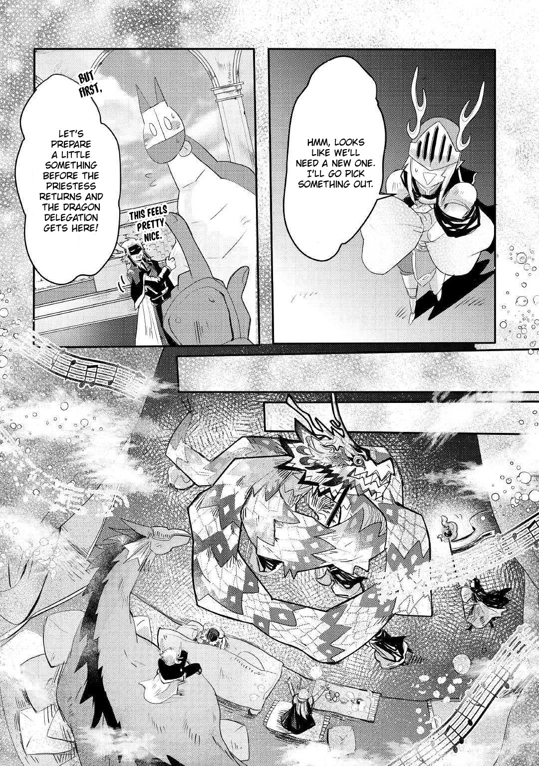The Dragon And The Dragon Slayer Priestess Chapter 5 page 12 - Chapter 5