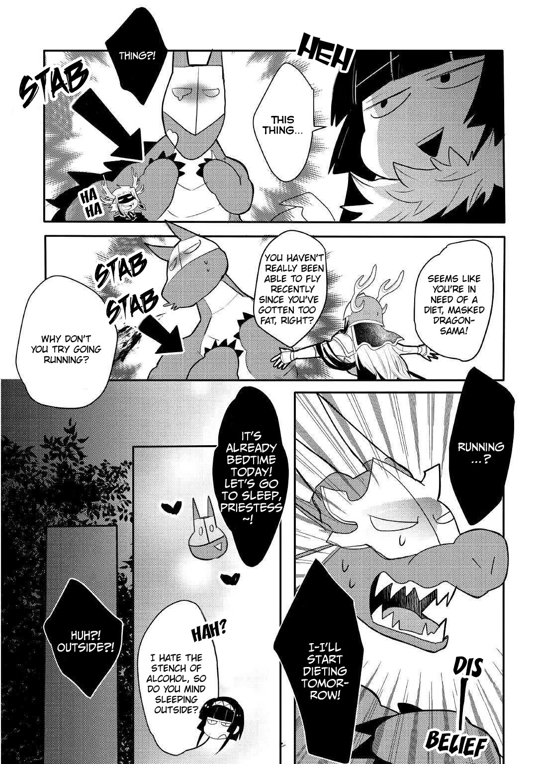 The Dragon And The Dragon Slayer Priestess Chapter 5 page 17 - Chapter 5