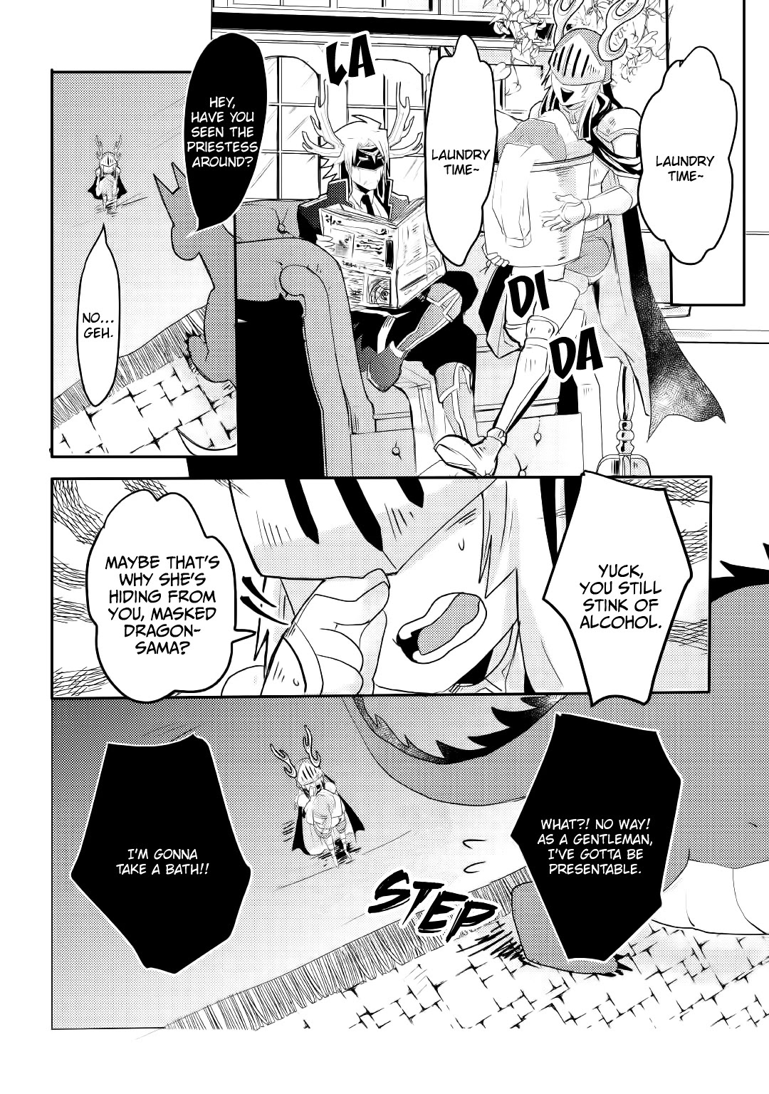 The Dragon And The Dragon Slayer Priestess Chapter 6 page 13 - Chapter 6