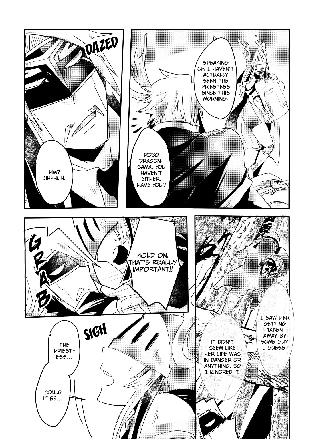 The Dragon And The Dragon Slayer Priestess Chapter 6 page 14 - Chapter 6