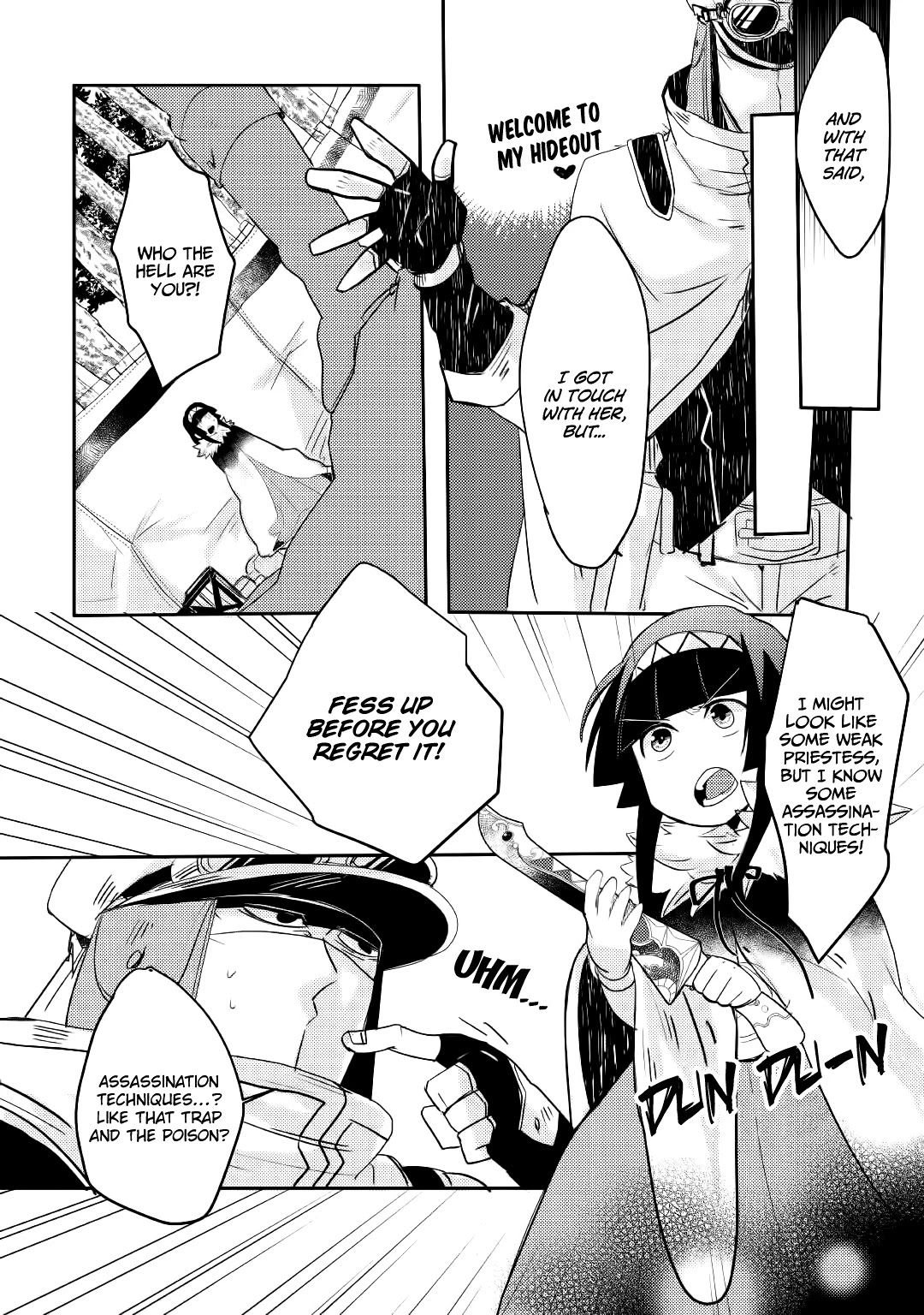 The Dragon And The Dragon Slayer Priestess Chapter 6 page 8 - Chapter 6