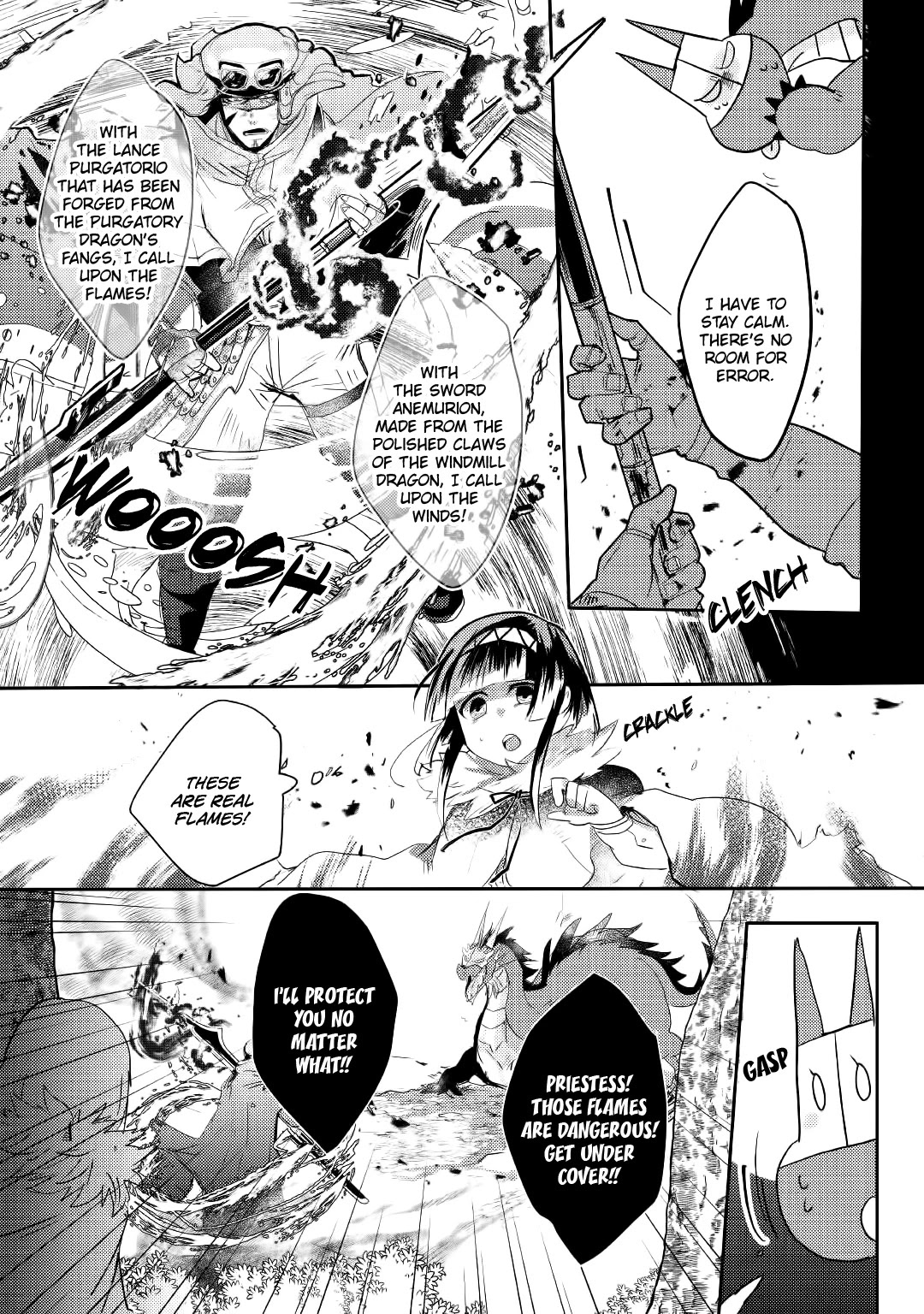 The Dragon And The Dragon Slayer Priestess Chapter 7 page 13 - Chapter 7