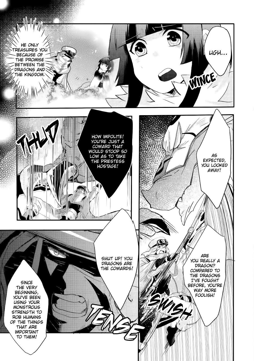 The Dragon And The Dragon Slayer Priestess Chapter 7 page 14 - Chapter 7