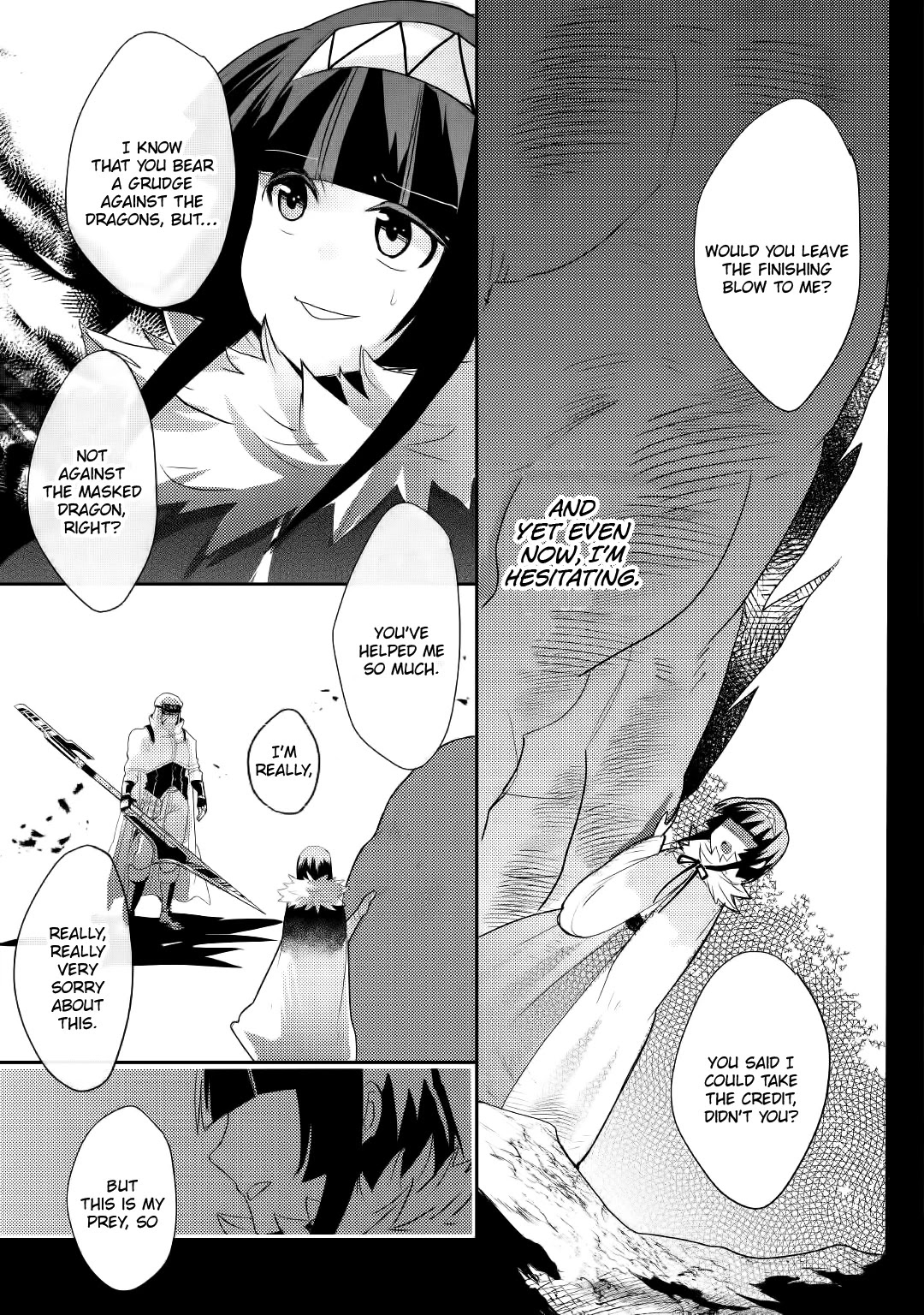 The Dragon And The Dragon Slayer Priestess Chapter 7 page 23 - Chapter 7