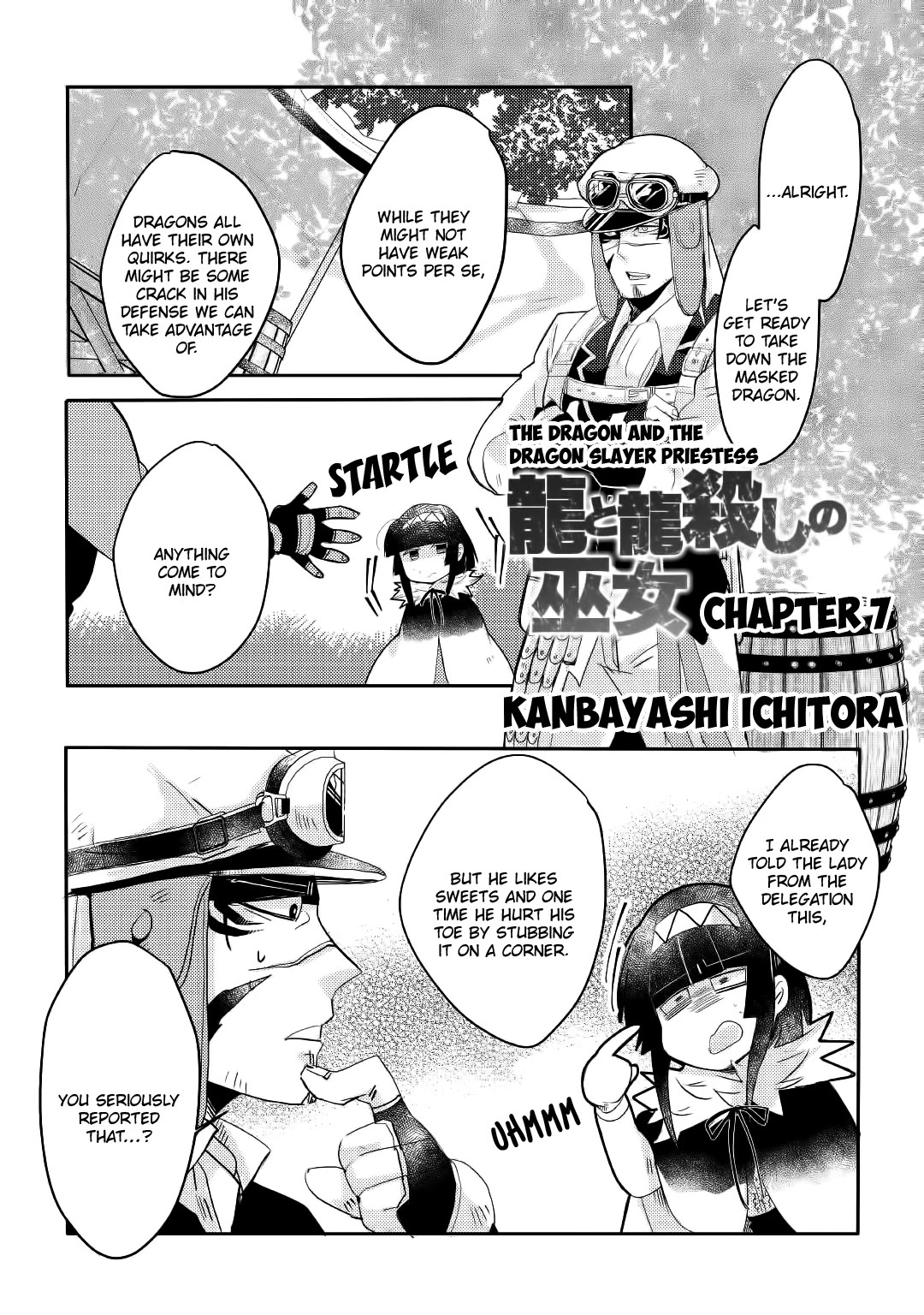 The Dragon And The Dragon Slayer Priestess Chapter 7 page 3 - Chapter 7