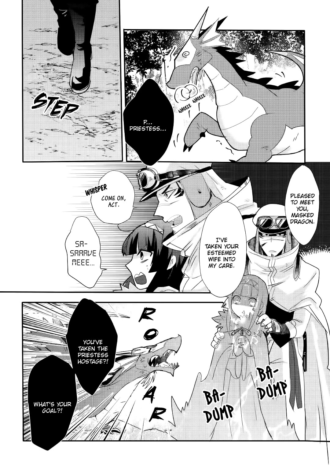 The Dragon And The Dragon Slayer Priestess Chapter 7 page 8 - Chapter 7