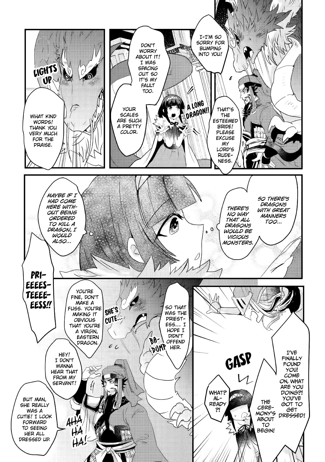 The Dragon And The Dragon Slayer Priestess Chapter 8 page 10 - Chapter 8