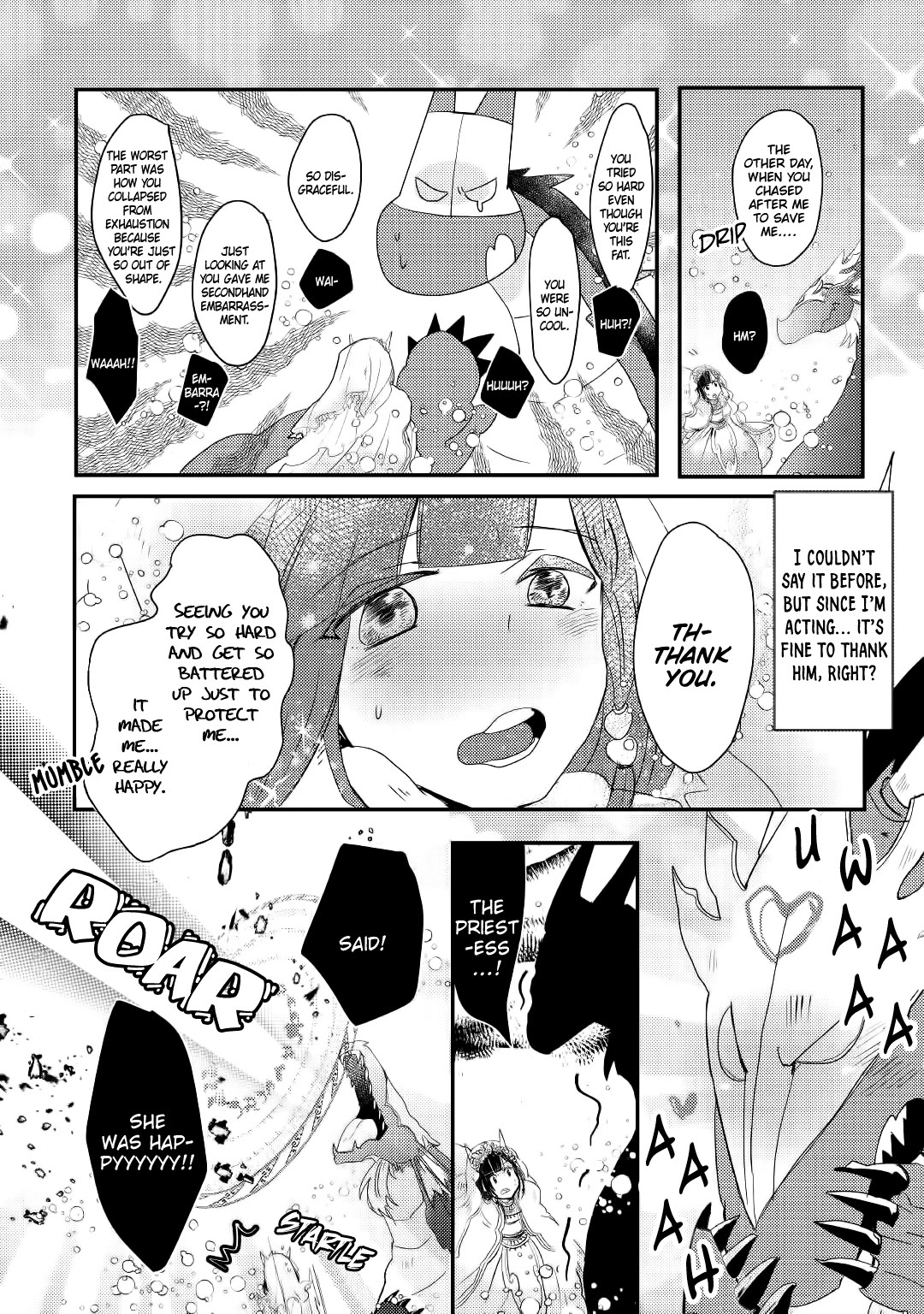 The Dragon And The Dragon Slayer Priestess Chapter 8 page 14 - Chapter 8