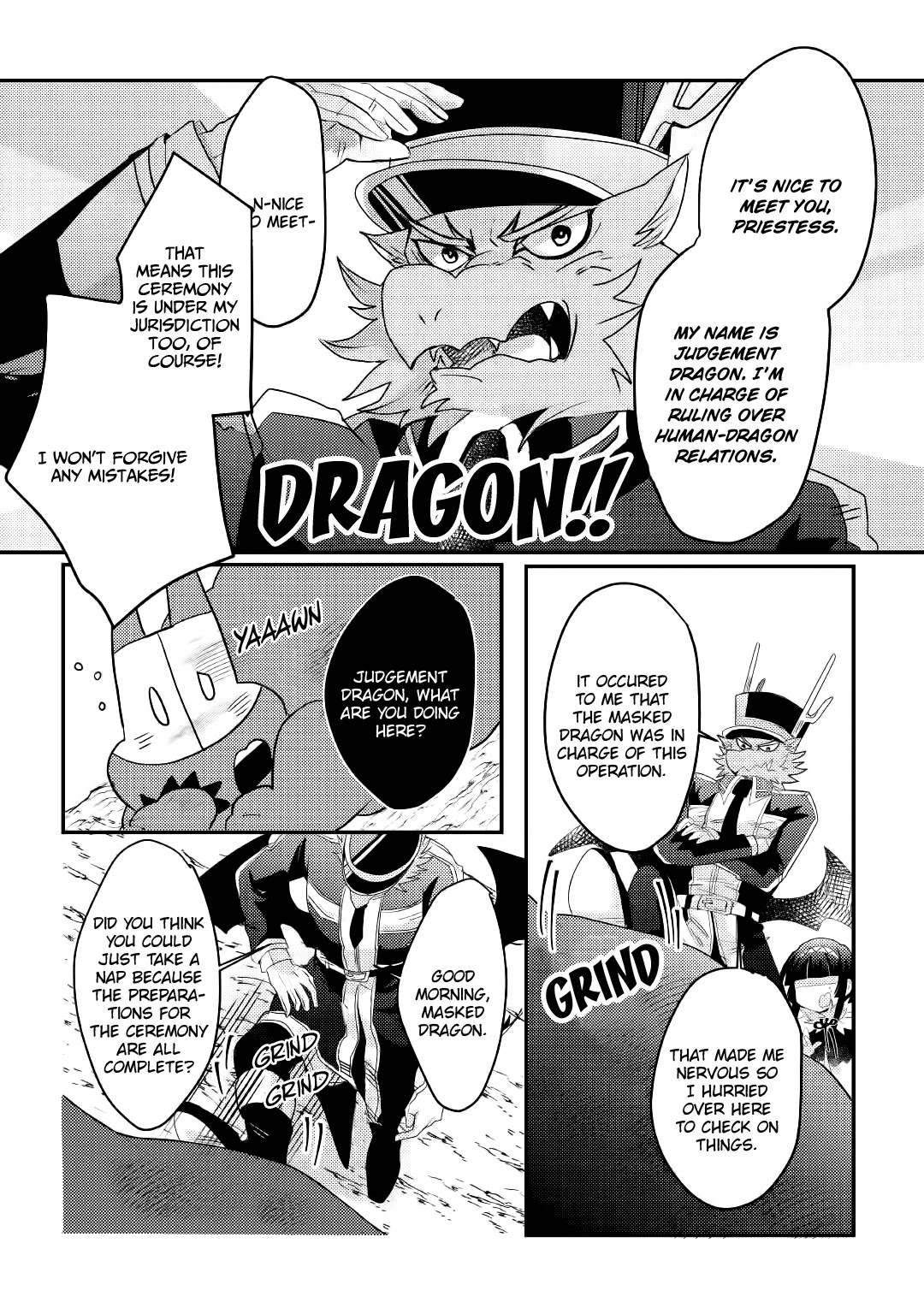 The Dragon And The Dragon Slayer Priestess Chapter 8 page 2 - Chapter 8