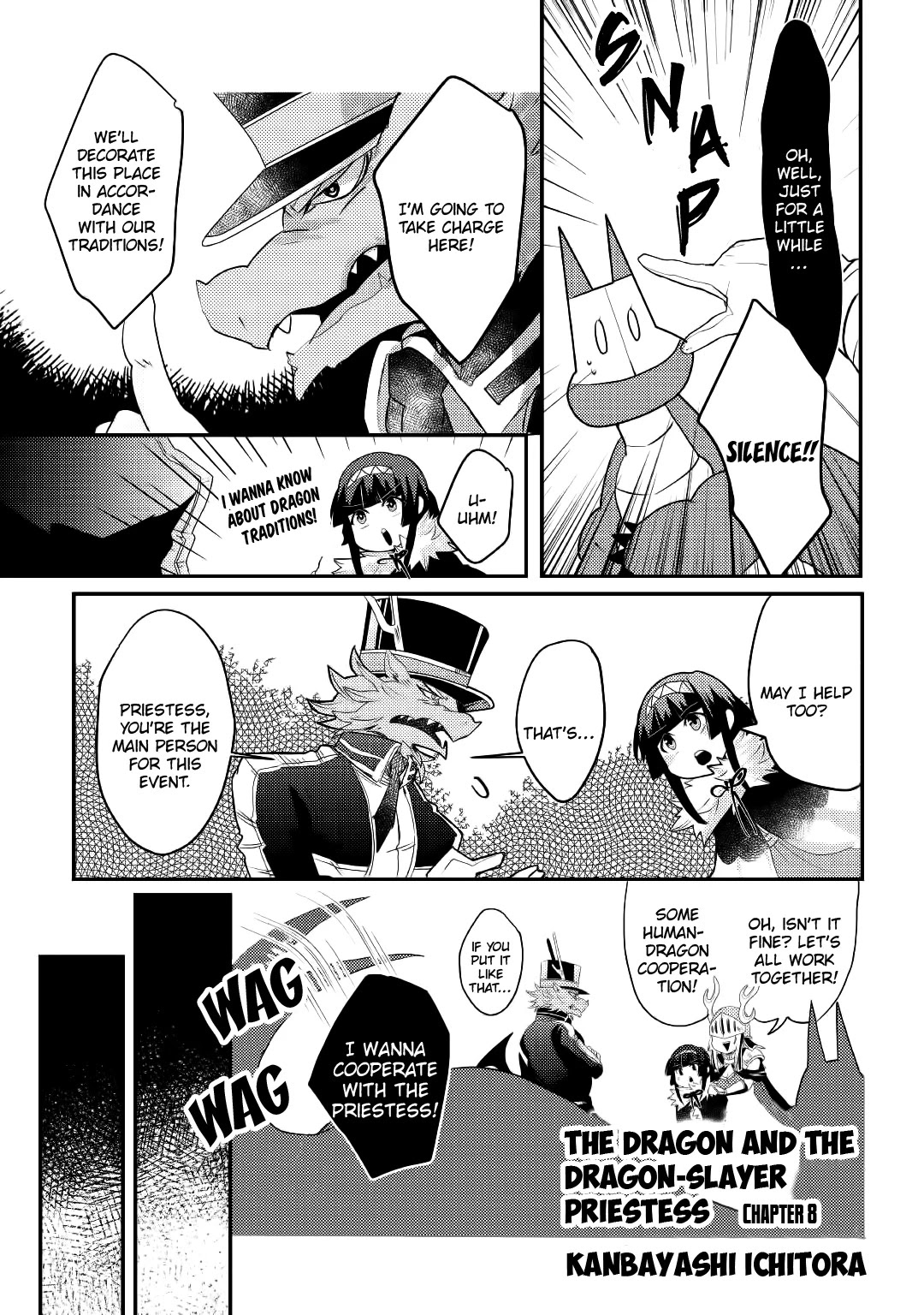 The Dragon And The Dragon Slayer Priestess Chapter 8 page 3 - Chapter 8