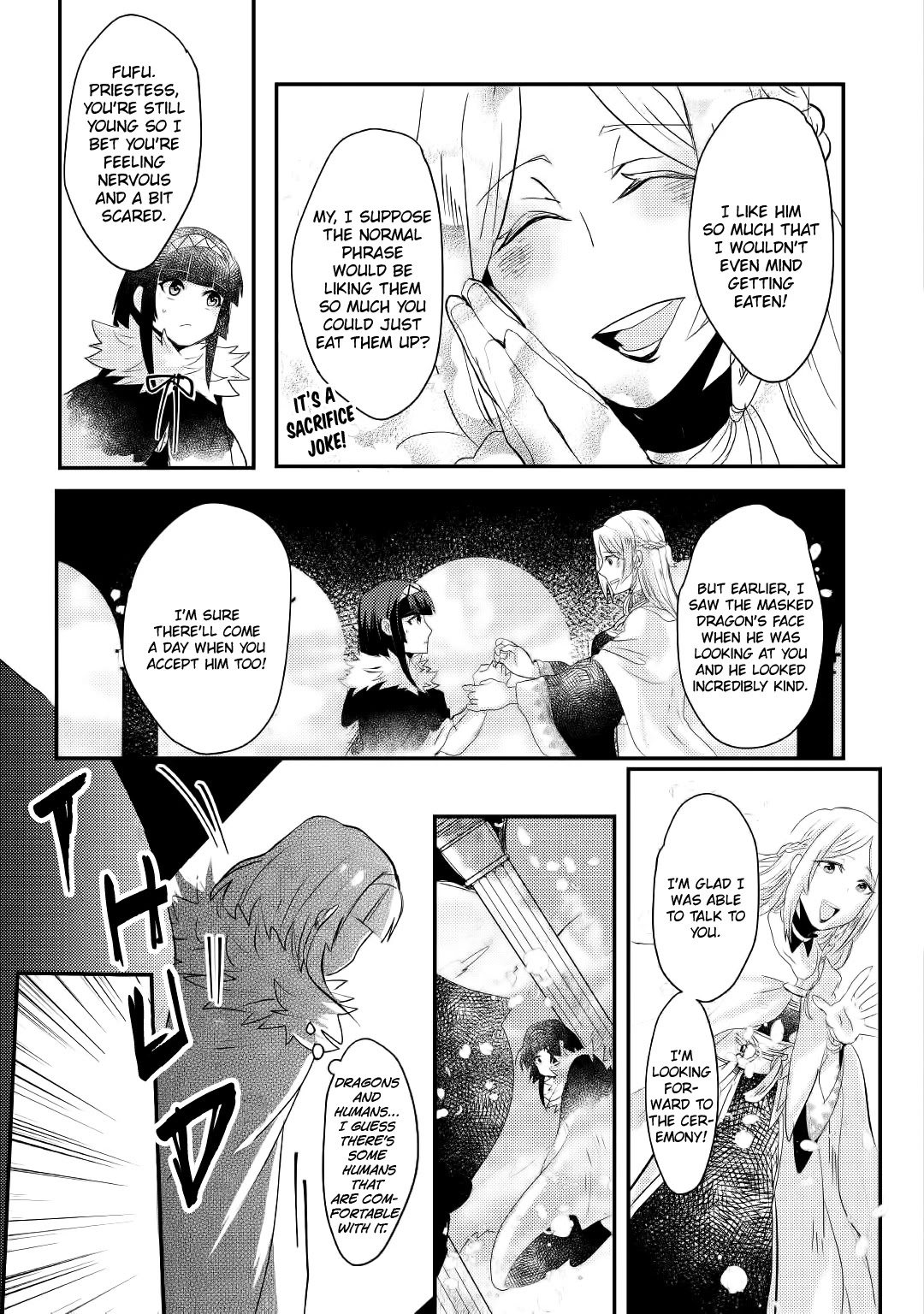 The Dragon And The Dragon Slayer Priestess Chapter 8 page 9 - Chapter 8
