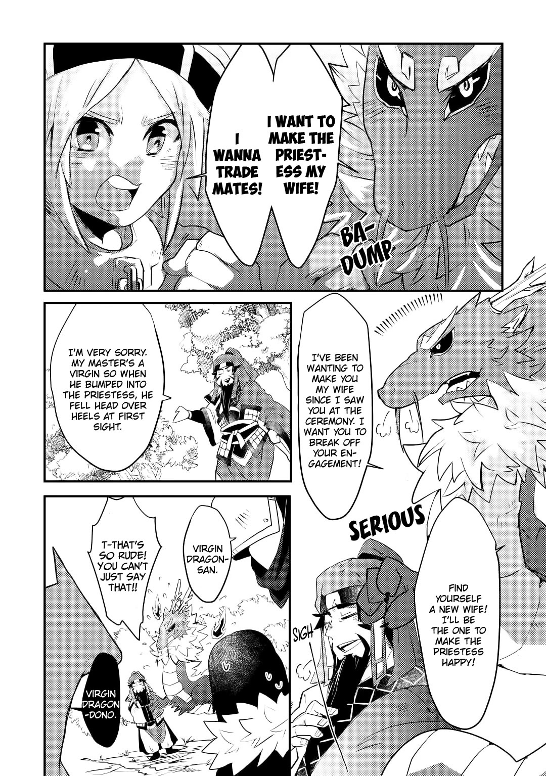 The Dragon And The Dragon Slayer Priestess Chapter 9 page 10 - Chapter 9