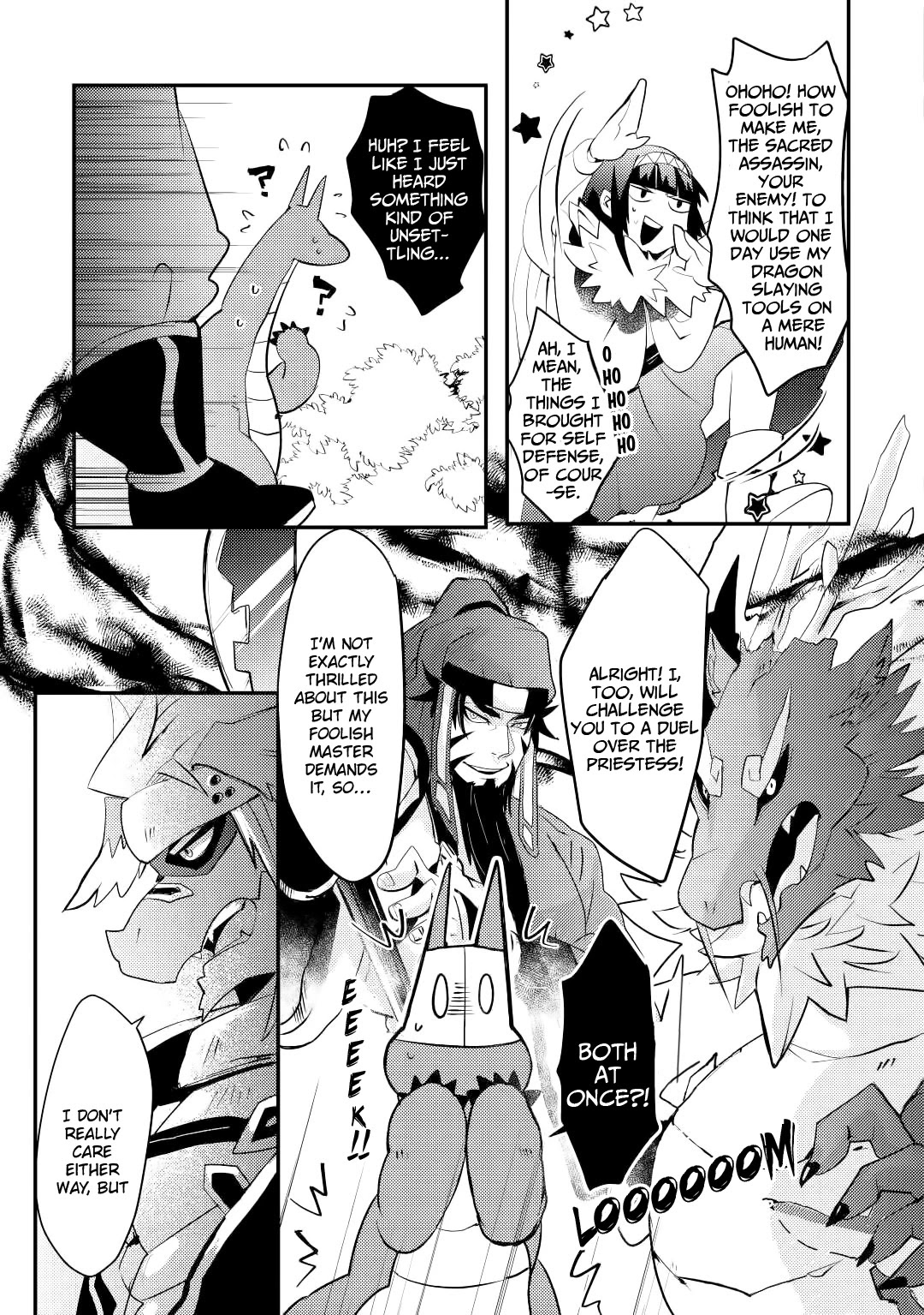 The Dragon And The Dragon Slayer Priestess Chapter 9 page 14 - Chapter 9