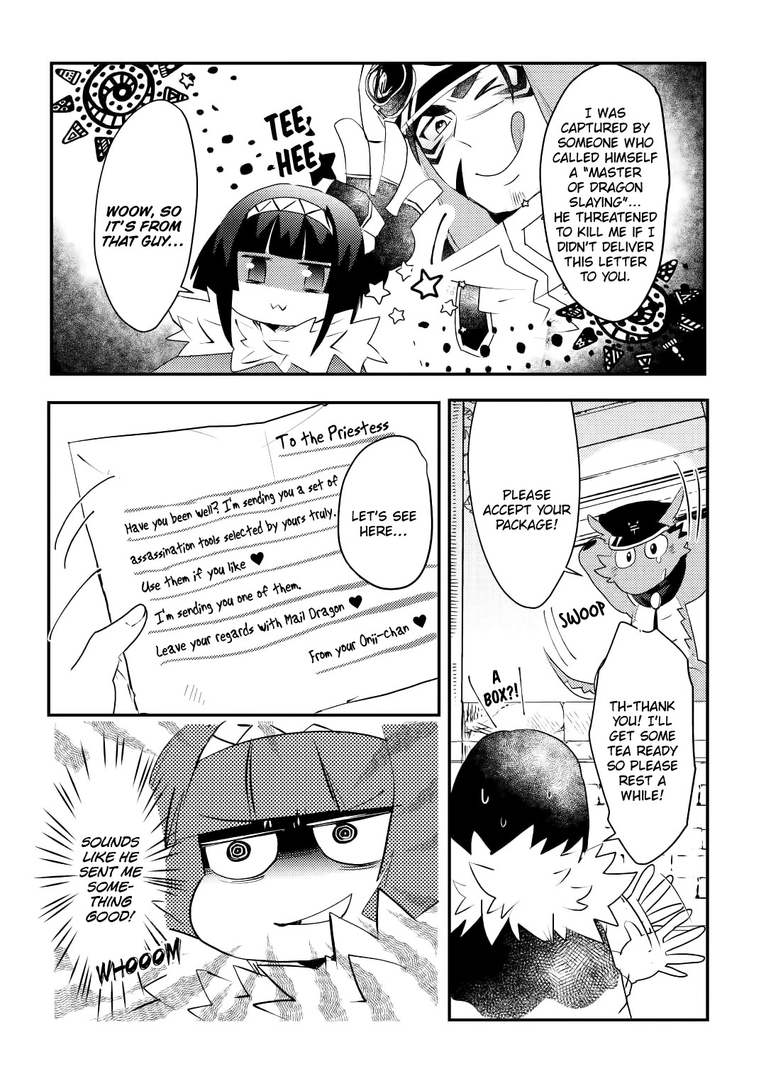The Dragon And The Dragon Slayer Priestess Chapter 9 page 3 - Chapter 9