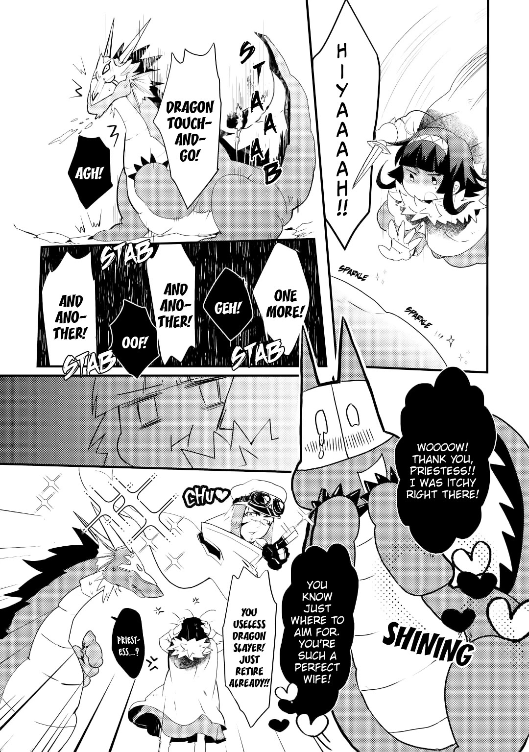 The Dragon And The Dragon Slayer Priestess Chapter 9 page 5 - Chapter 9