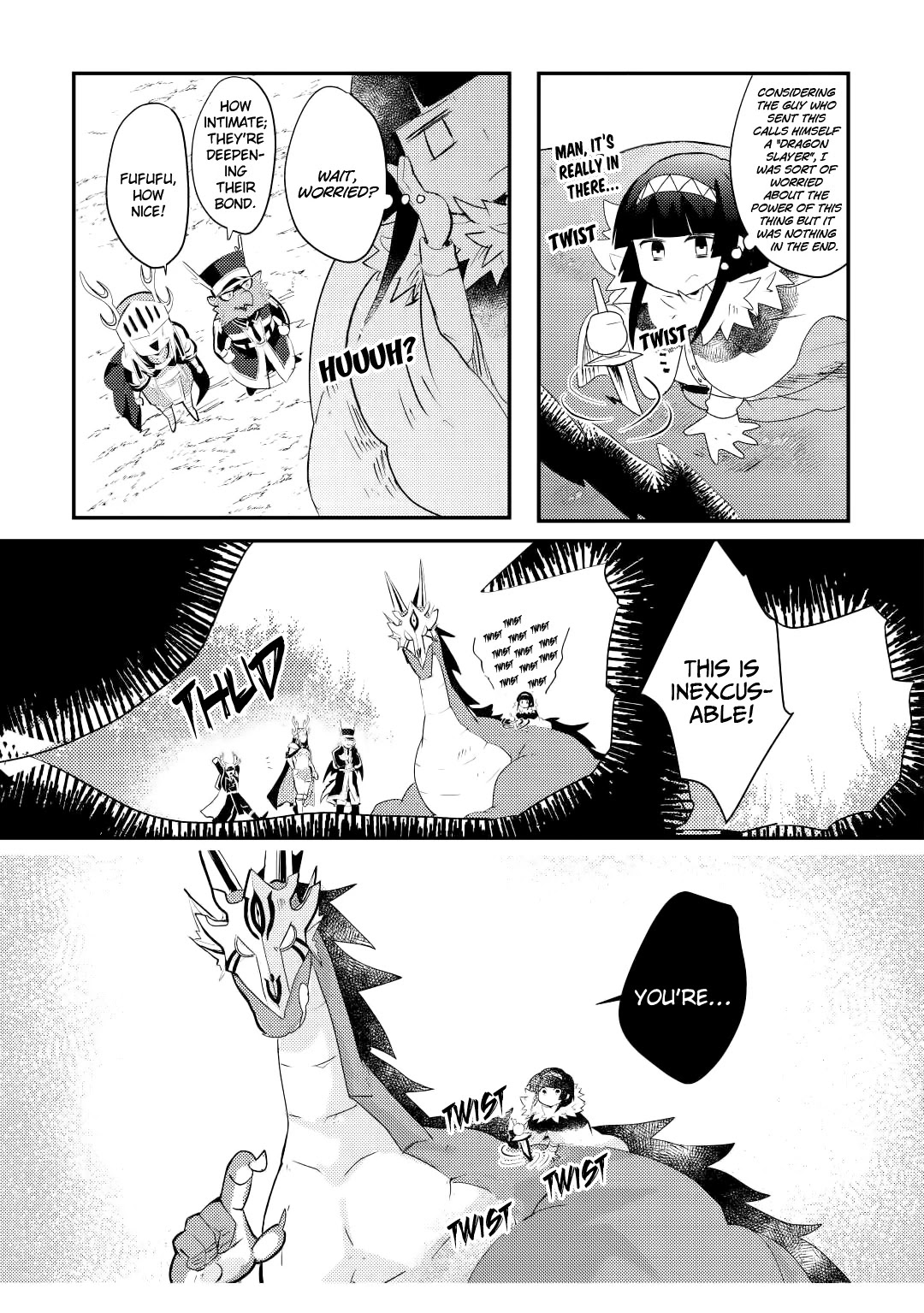 The Dragon And The Dragon Slayer Priestess Chapter 9 page 6 - Chapter 9