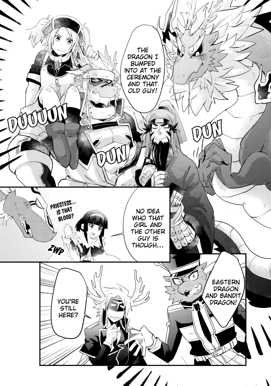 The Dragon And The Dragon Slayer Priestess Chapter 9 page 7 - Chapter 9