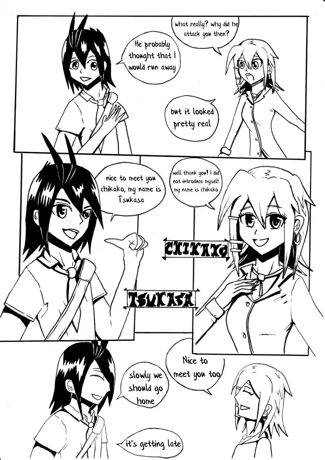 The Dragon God Chapter 1 page 8 - Chapter 1: New Semester