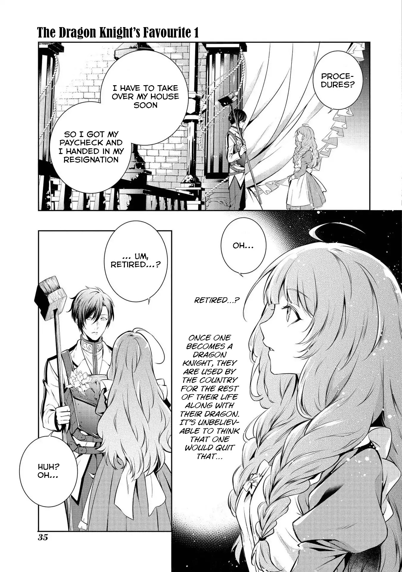 The Dragon Knight's Beloved Chapter 1 page 37 - Chapter 1