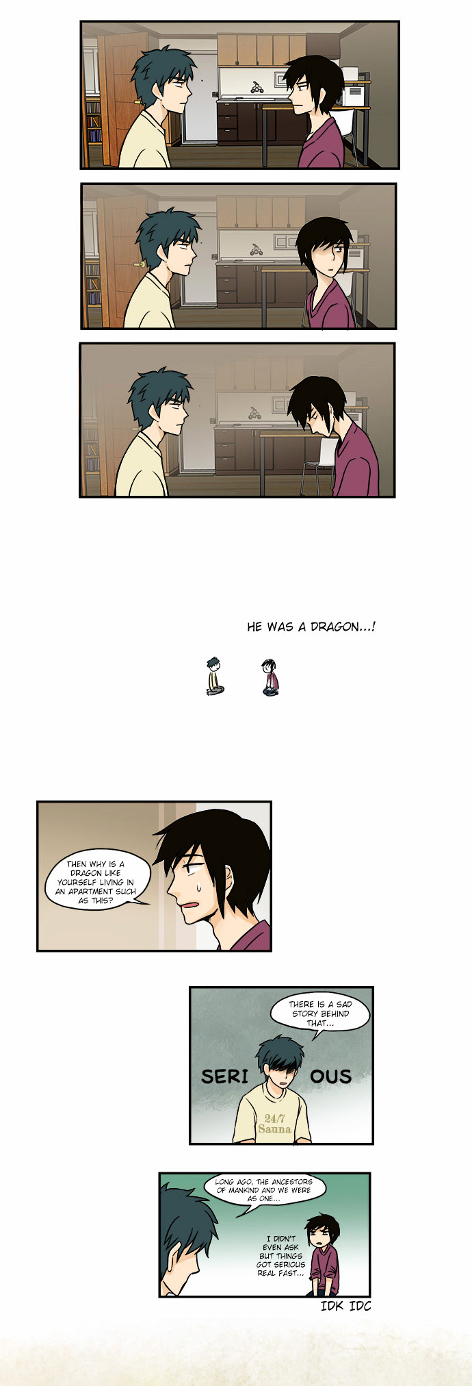 The Dragon Next Door Chapter 1 page 7 - Chapter 1 : Welcome, It's Your First Time at a Dragon's Nest, Right?