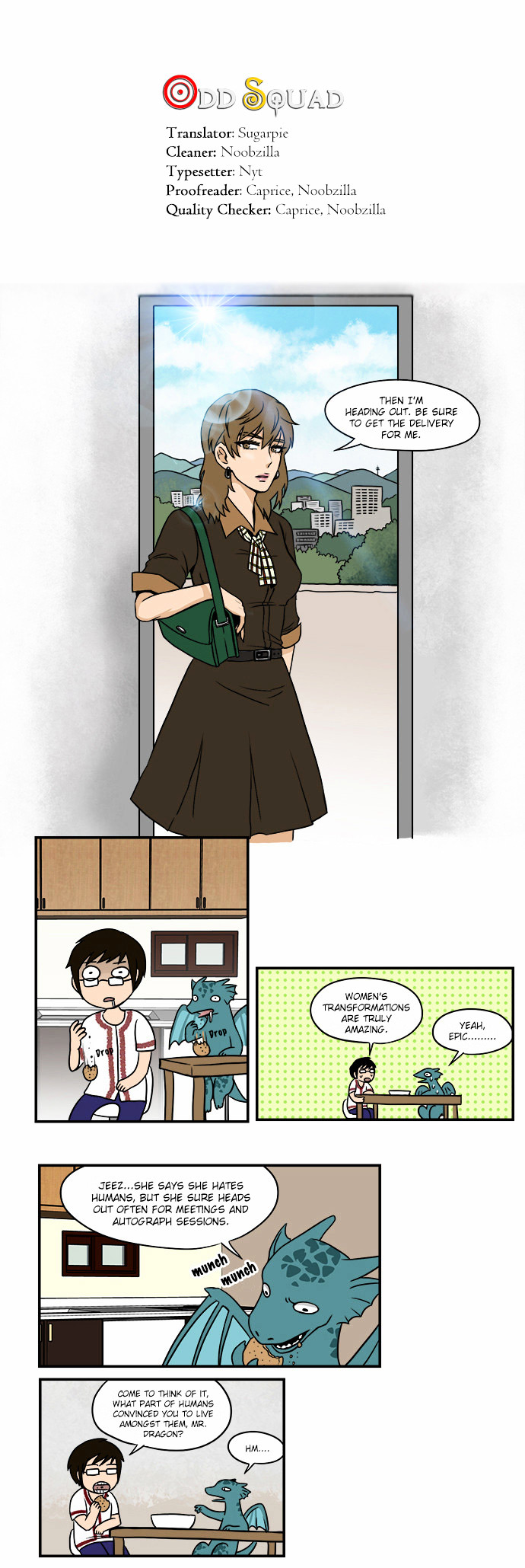 The Dragon Next Door Chapter 10 page 1 - Chapter 10 : Ningen Watching Is Very Sweet desu ne