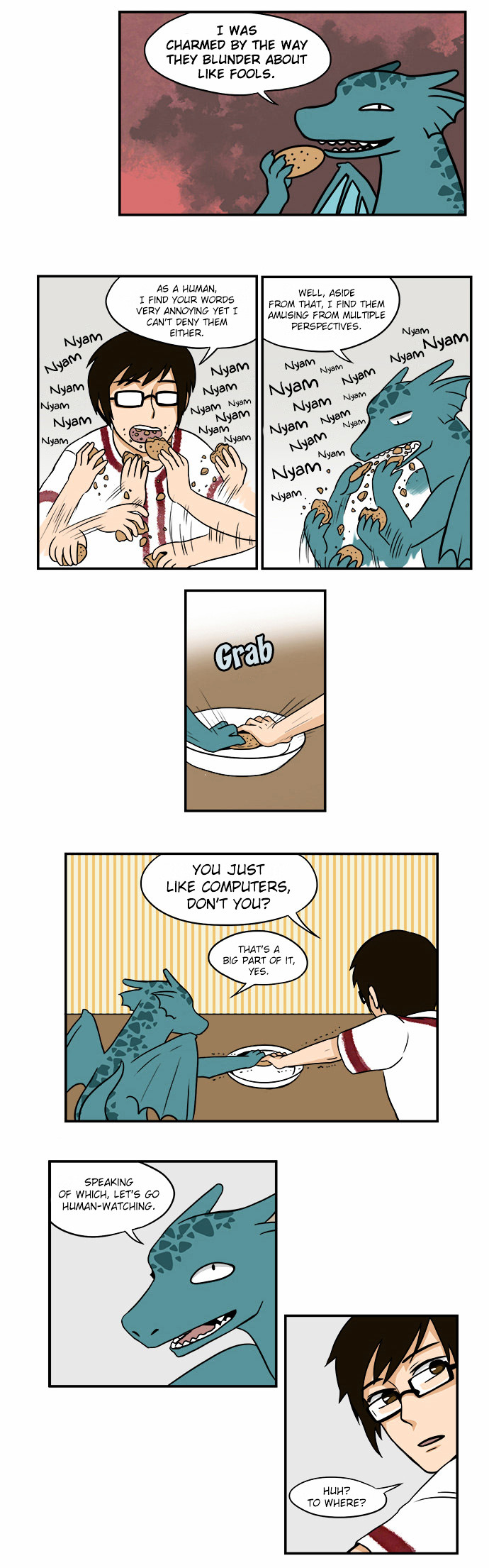 The Dragon Next Door Chapter 10 page 2 - Chapter 10 : Ningen Watching Is Very Sweet desu ne