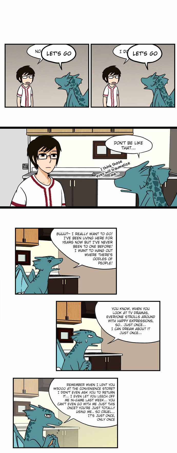 The Dragon Next Door Chapter 10 page 4 - Chapter 10 : Ningen Watching Is Very Sweet desu ne