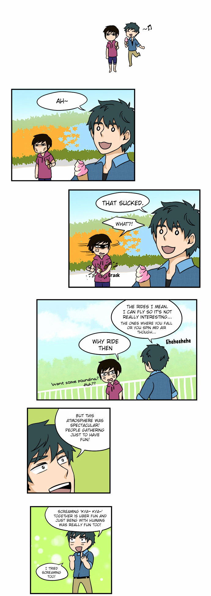 The Dragon Next Door Chapter 10 page 8 - Chapter 10 : Ningen Watching Is Very Sweet desu ne