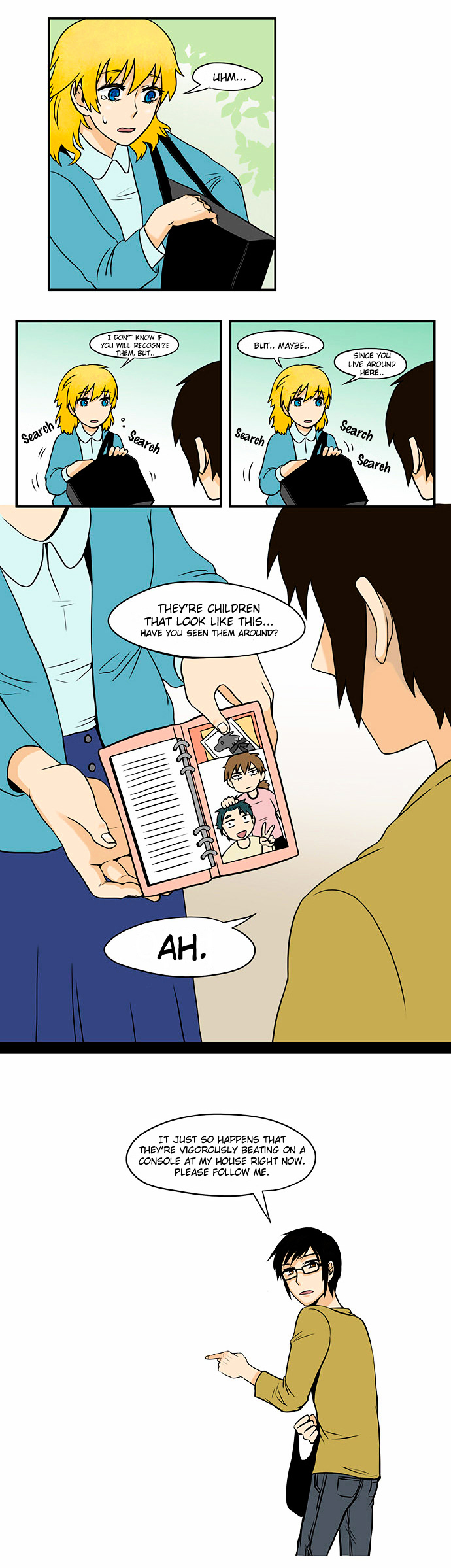 The Dragon Next Door Chapter 13 page 3 - Chapter 13 : Blonde Haired Blue Eyed Girl