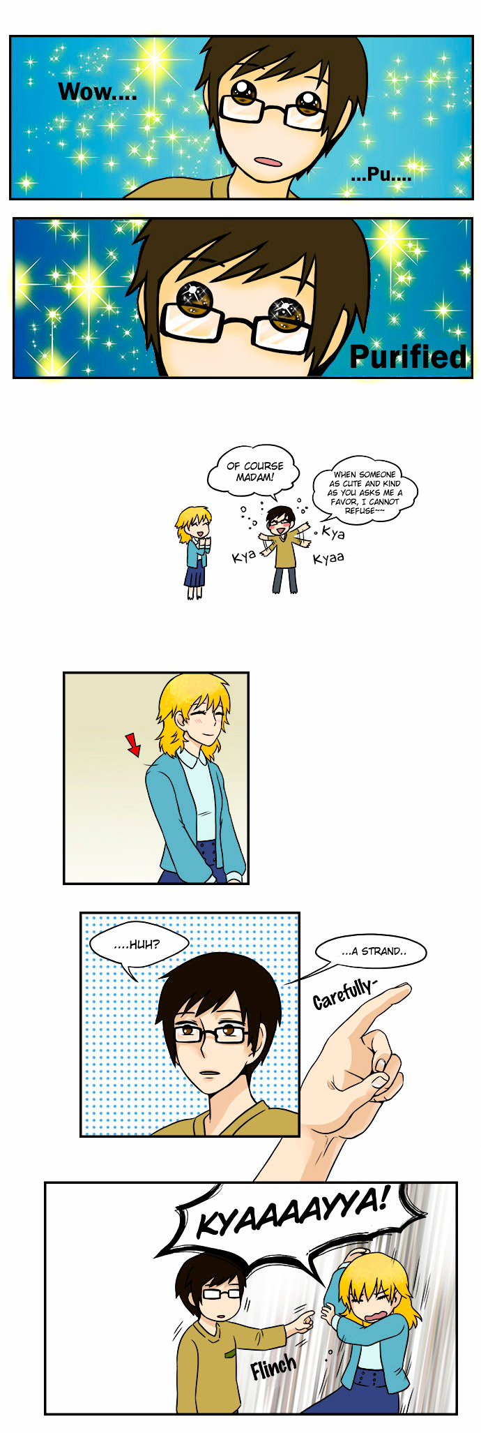 The Dragon Next Door Chapter 13 page 8 - Chapter 13 : Blonde Haired Blue Eyed Girl