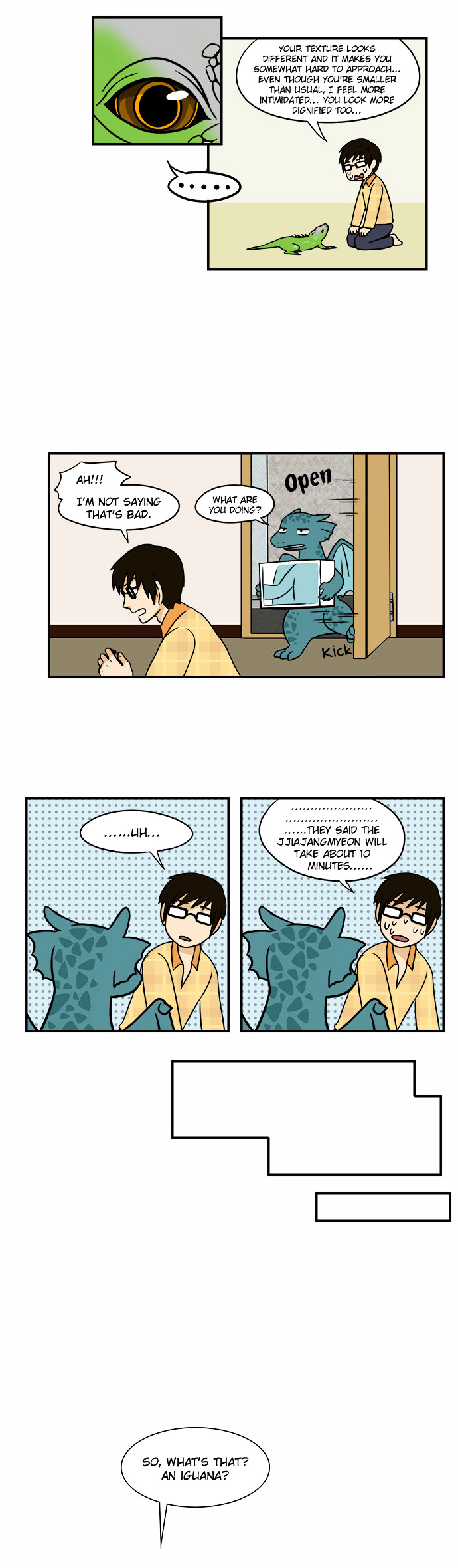 The Dragon Next Door Chapter 24 page 3 - Chapter 24 : Made in Galapagos for Comforting (Dragon)