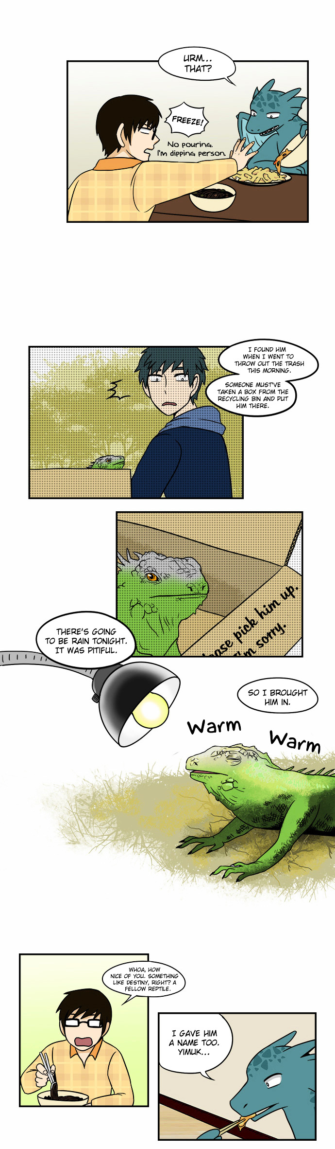 The Dragon Next Door Chapter 24 page 4 - Chapter 24 : Made in Galapagos for Comforting (Dragon)