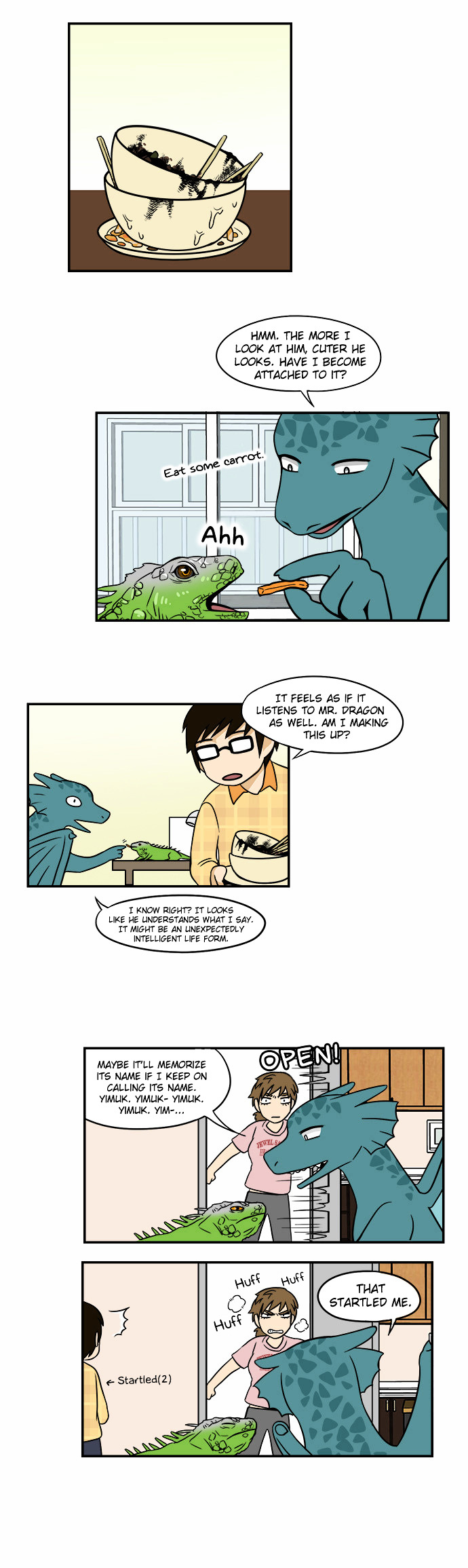 The Dragon Next Door Chapter 24 page 6 - Chapter 24 : Made in Galapagos for Comforting (Dragon)