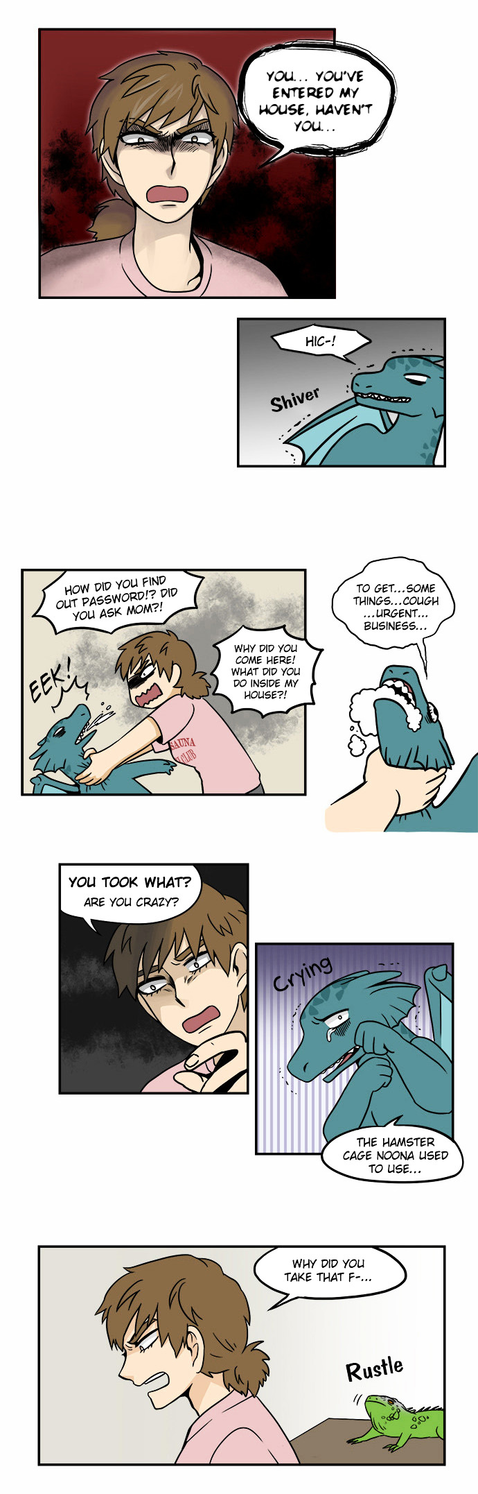 The Dragon Next Door Chapter 24 page 7 - Chapter 24 : Made in Galapagos for Comforting (Dragon)