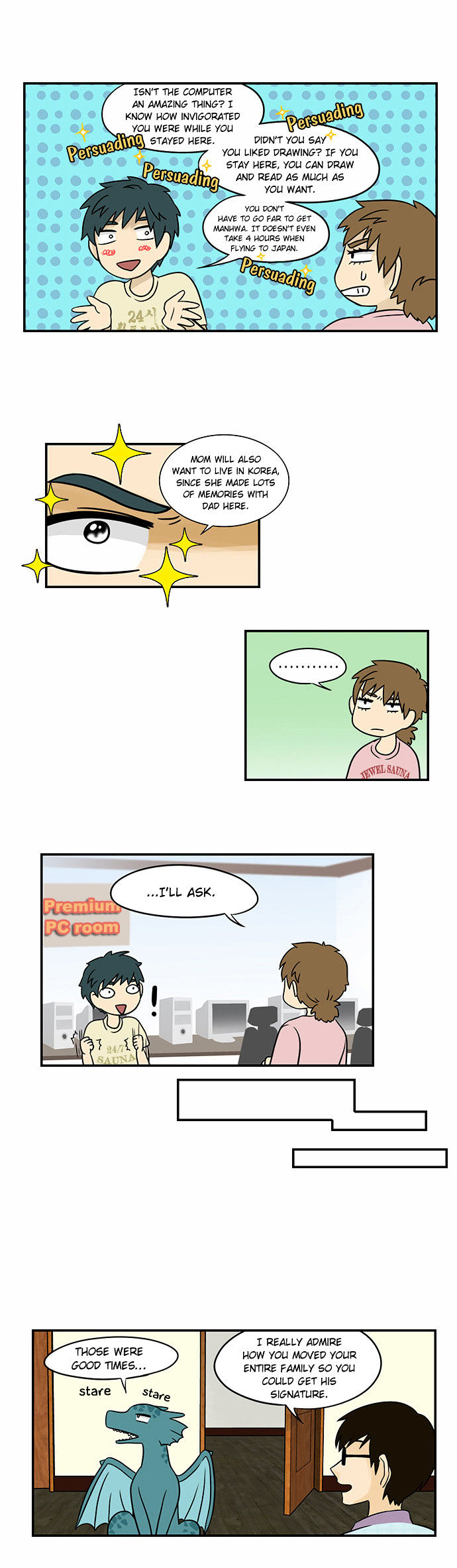 The Dragon Next Door Chapter 28 page 5 - Chapter 28 : Being Able to Be Excited Is a Blessing