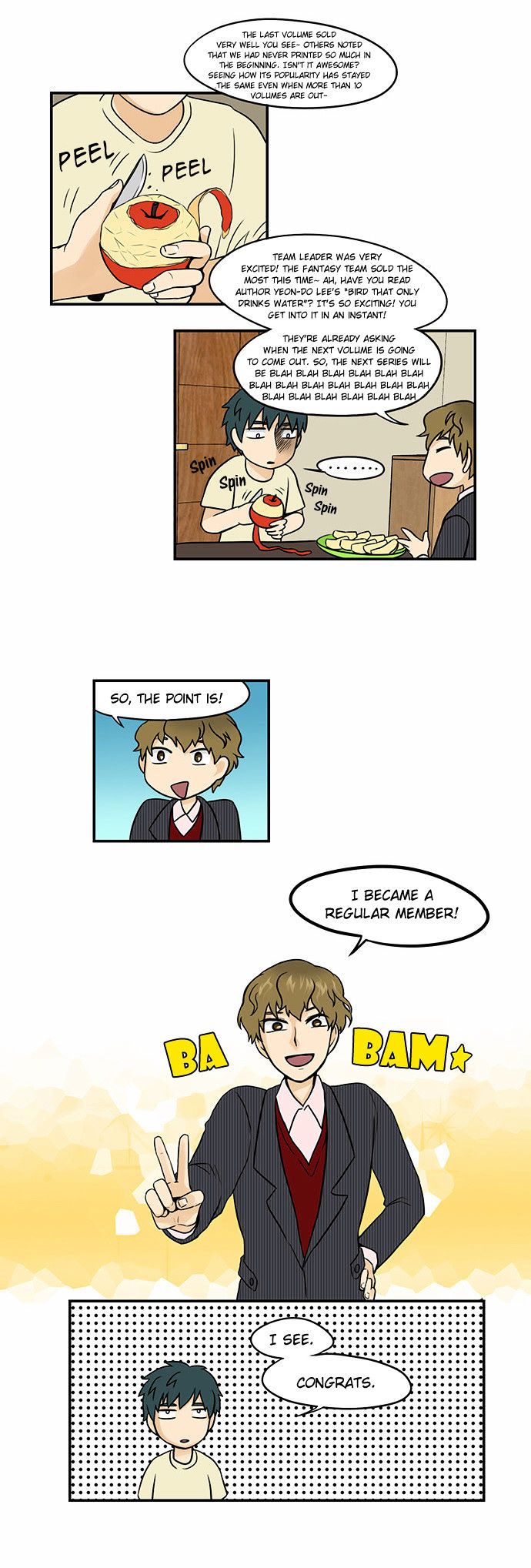 The Dragon Next Door Chapter 29 page 3 - Chapter 29 : Bright man, MinJoon Guak