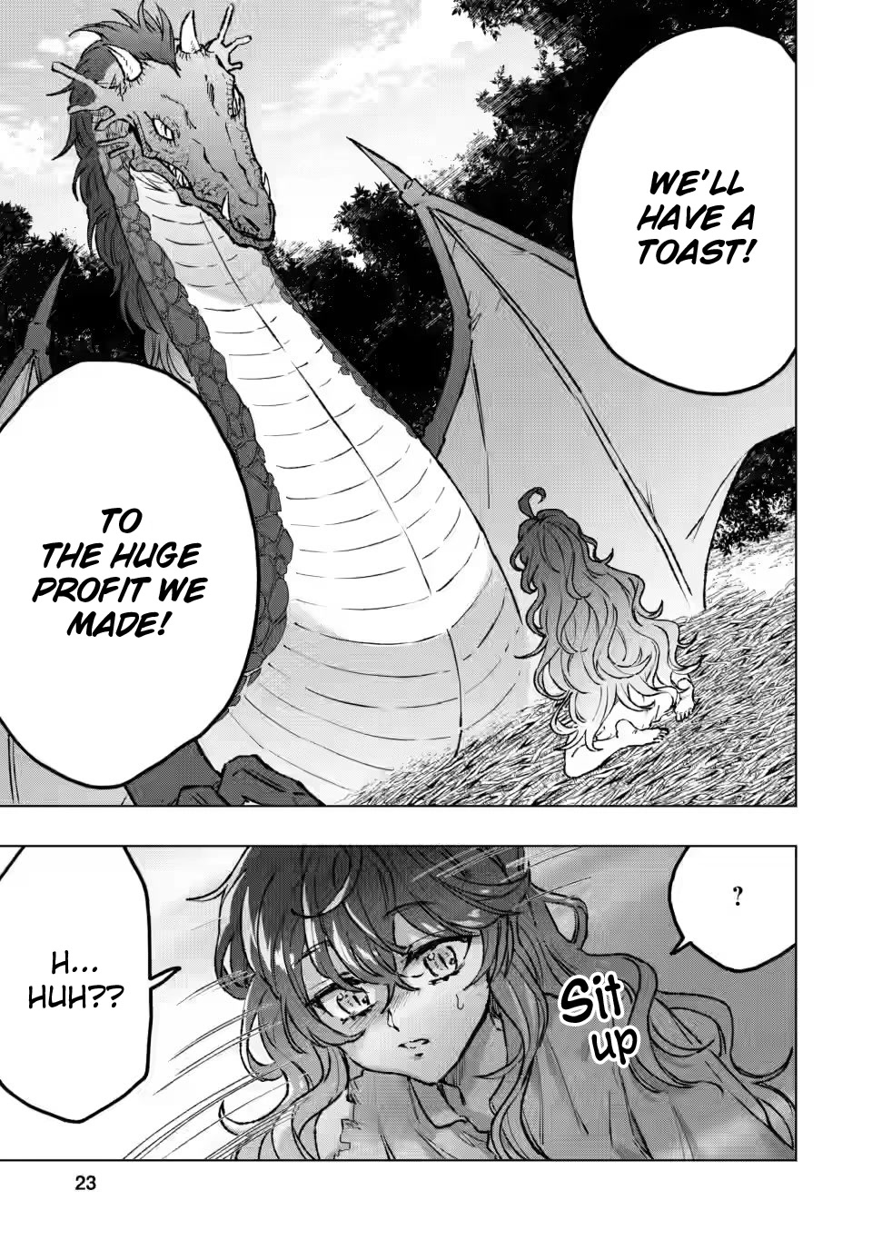 The Dragon That Lost Its Eggs Started Raising Me for Some Reason! Chapter 1 page 23 - Chapter 1
