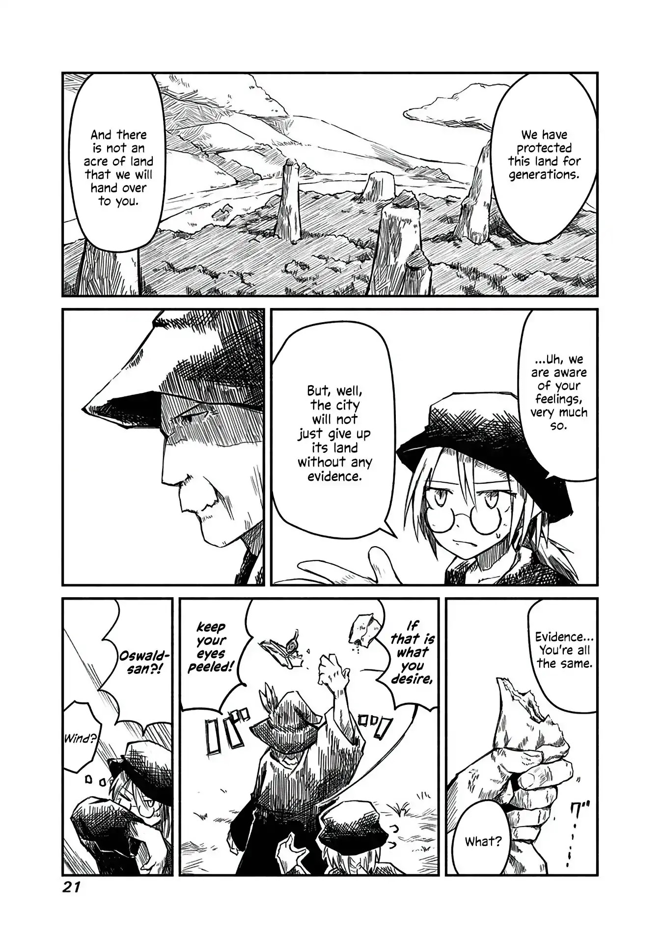 The Dragon, the Hero, and the Courier Chapter 1 page 21 - Chapter 1: The Elf, the Wizard, and the Demand Letter