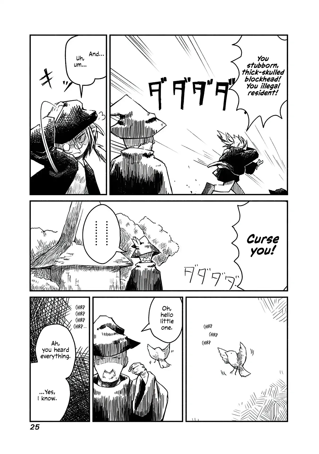 The Dragon, the Hero, and the Courier Chapter 1 page 25 - Chapter 1: The Elf, the Wizard, and the Demand Letter