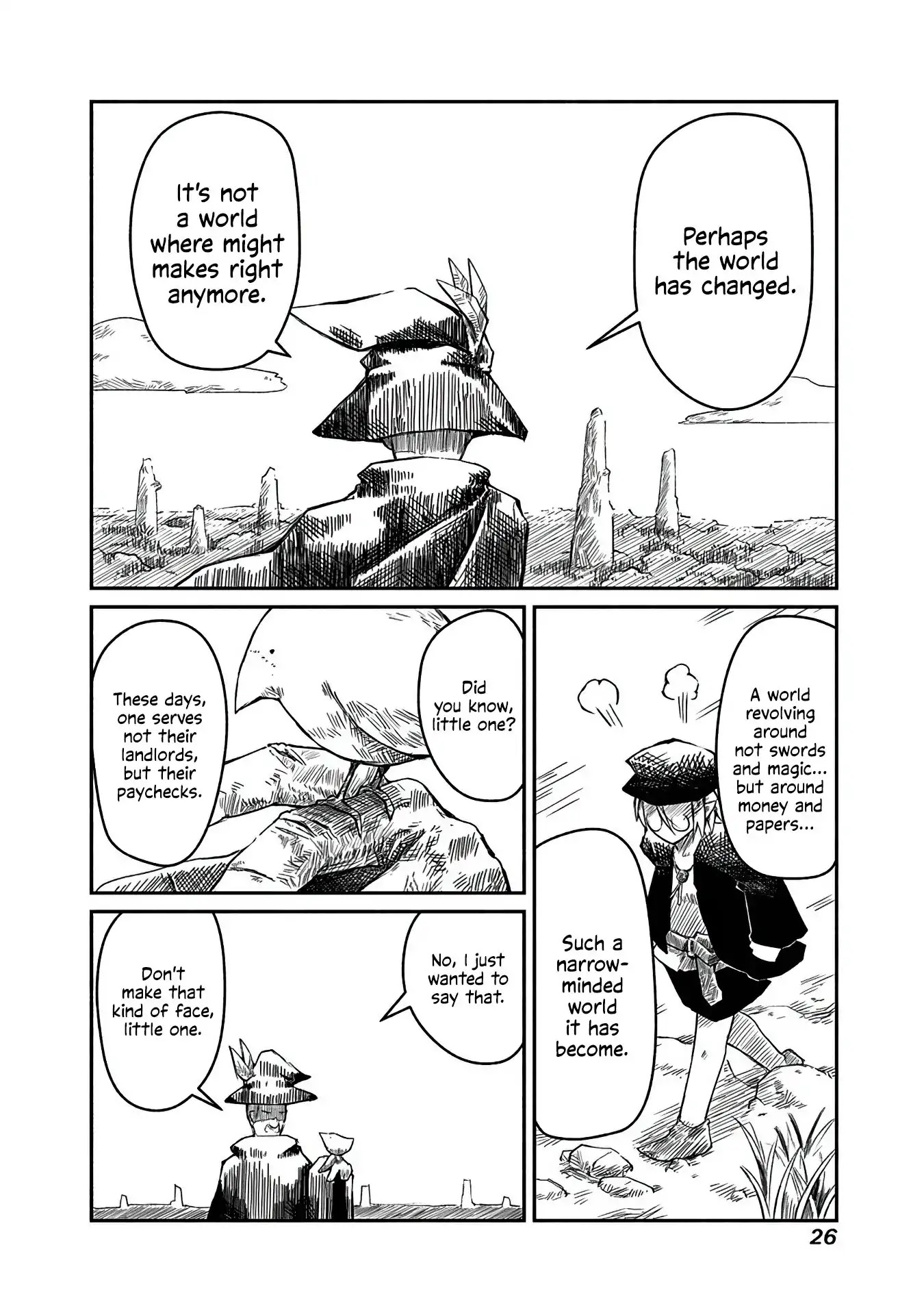 The Dragon, the Hero, and the Courier Chapter 1 page 26 - Chapter 1: The Elf, the Wizard, and the Demand Letter